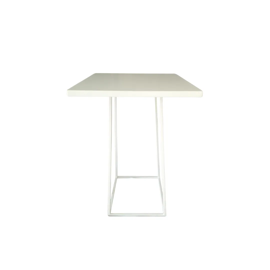 White Tolix Cocktail Table