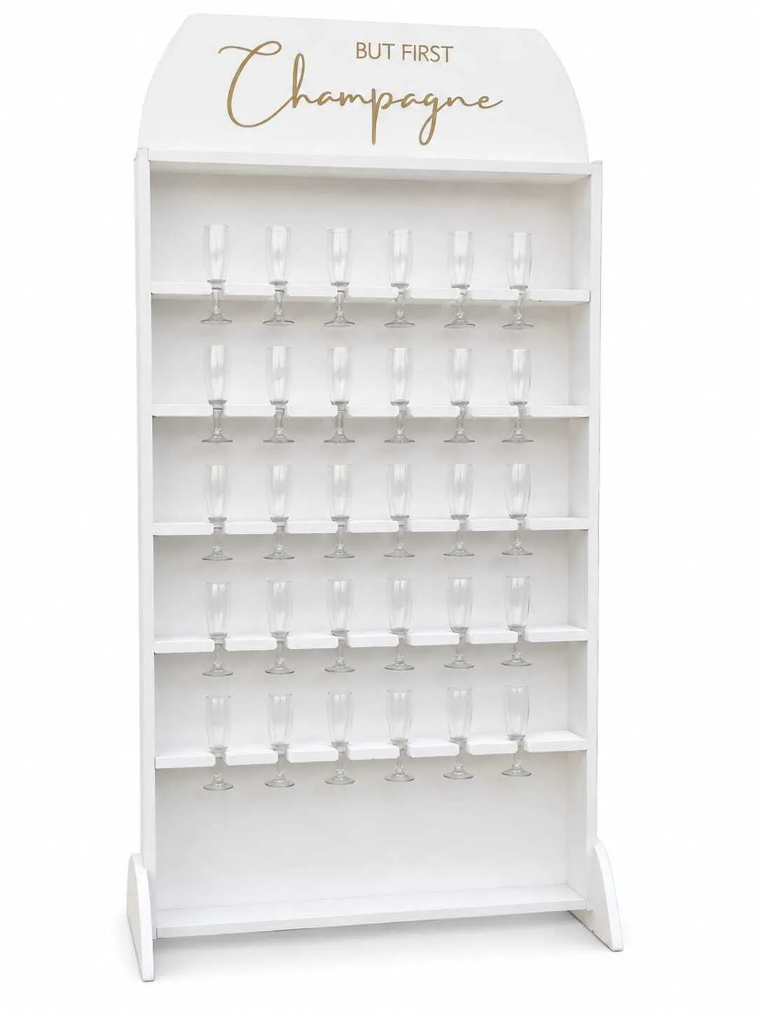 White Arch Champagne wall
