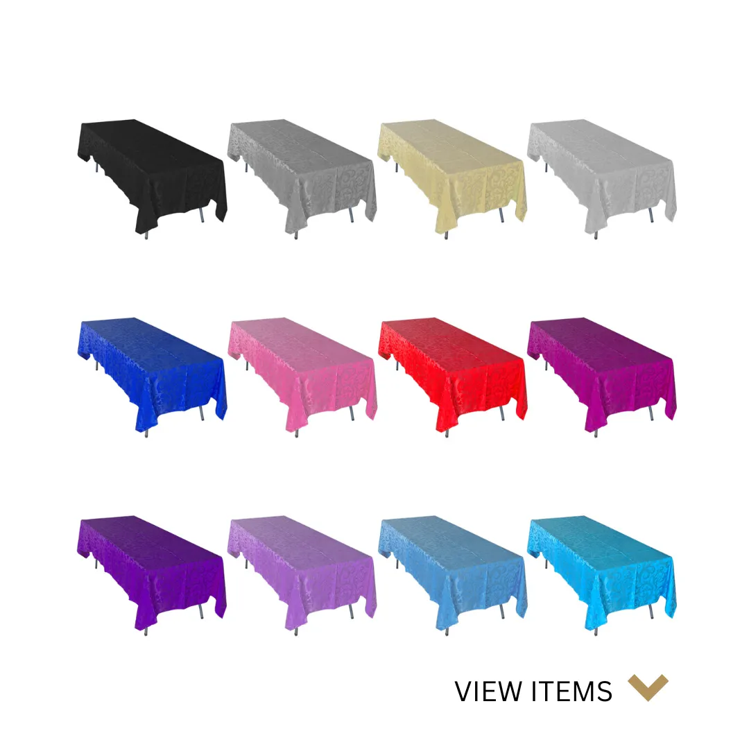 Normal Rectangular Table Cloths Jacquard