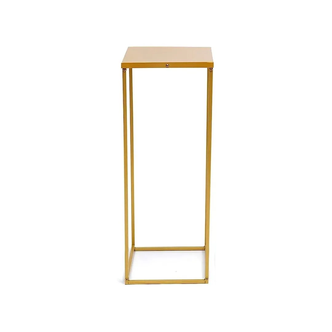 Gold Steel Modern Plinth