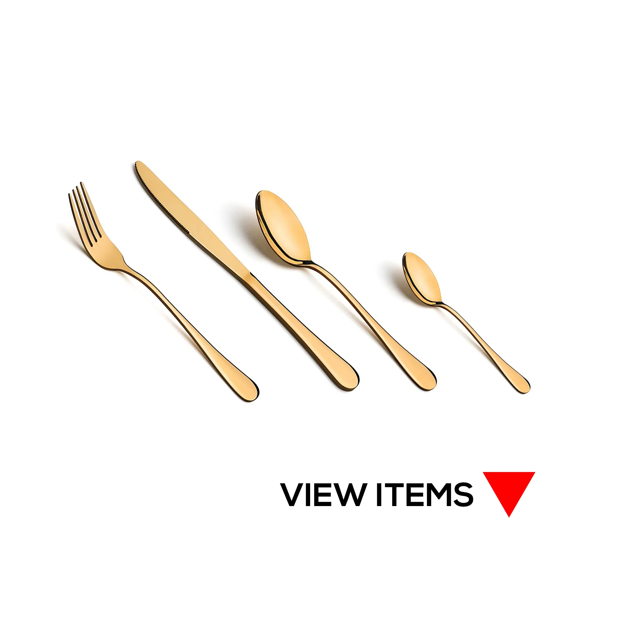 Gold Cutlery