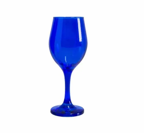 Royal blue Wine Glass