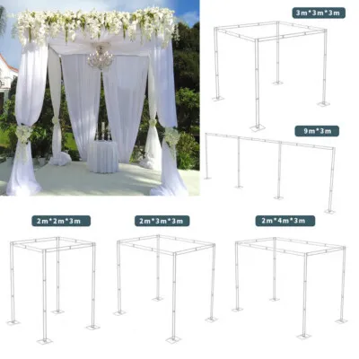 DRAPING FRAMES ONLY 2M W 4M HEIGHT ADJUSTABLE