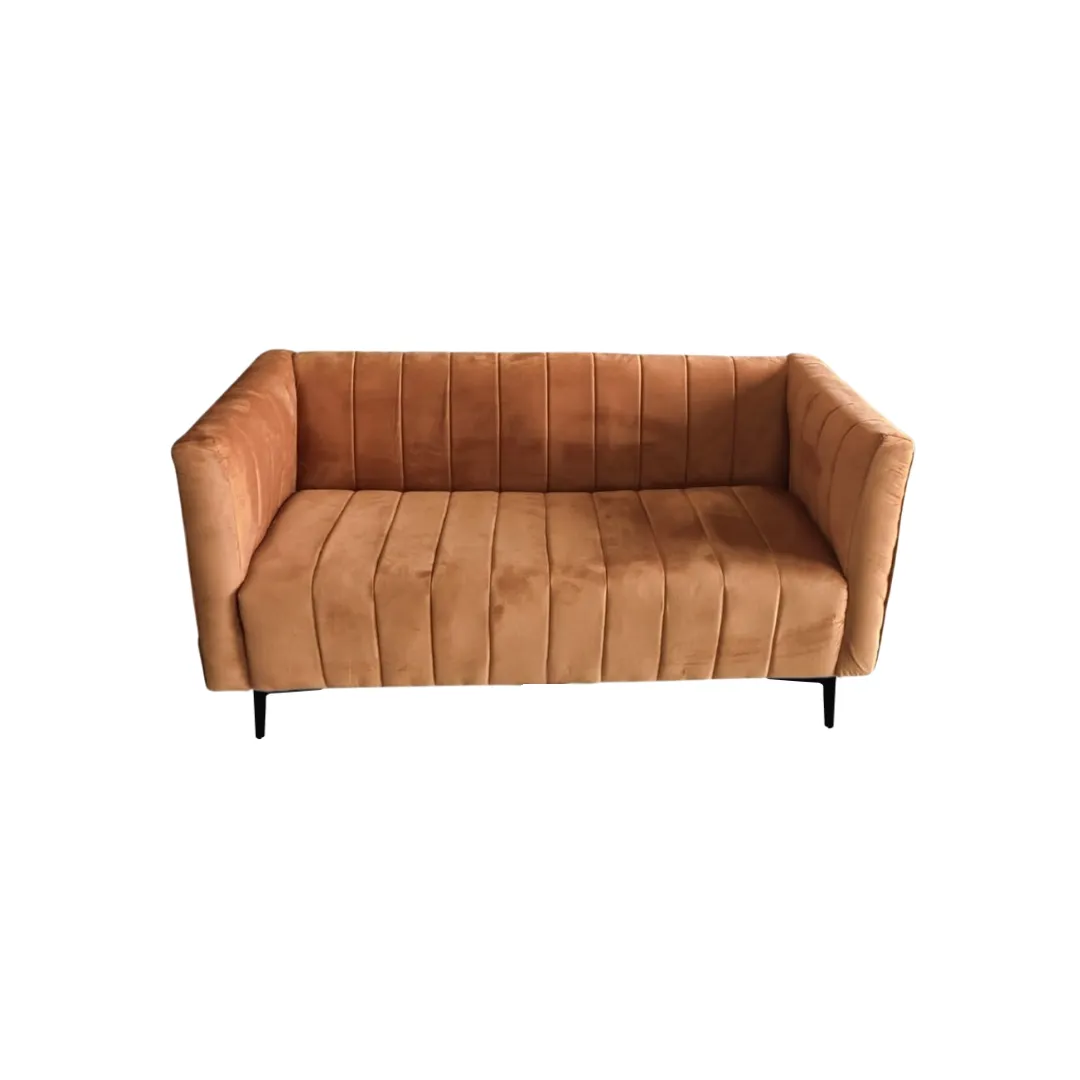 Burnt Amber 3 Seater Couch