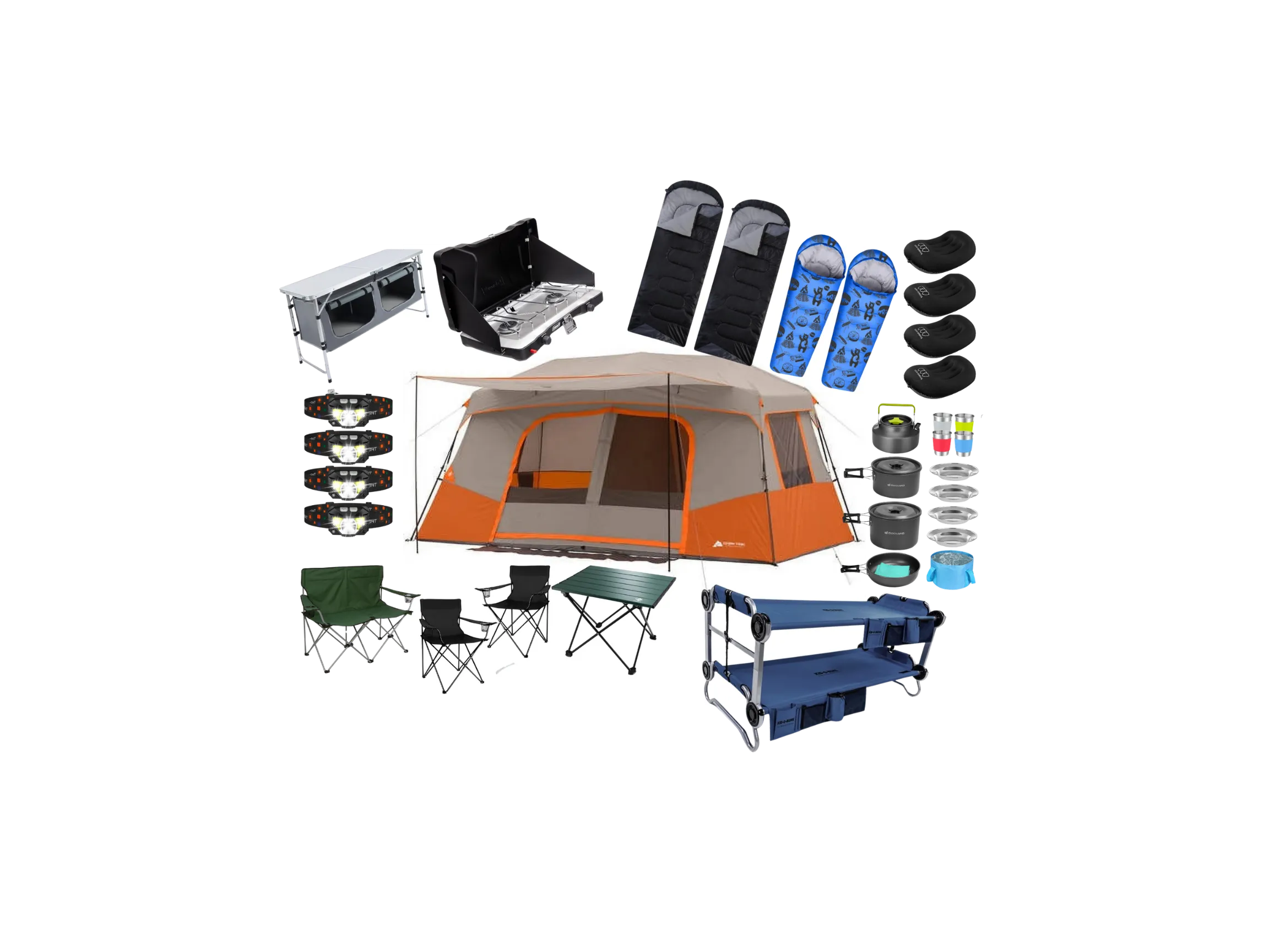 4-6 Person Family Camping Bundle