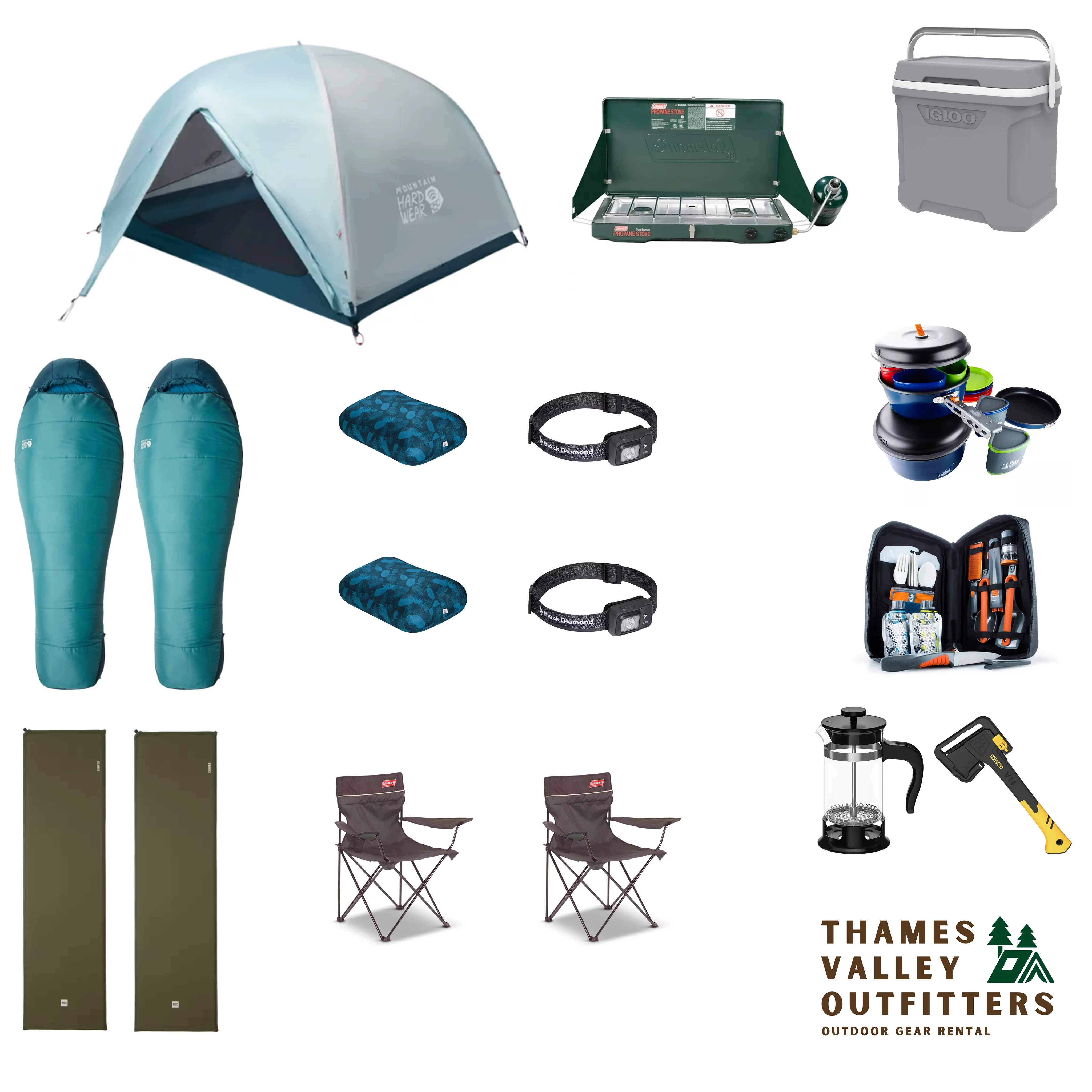 Full Camping Package - 2 Person