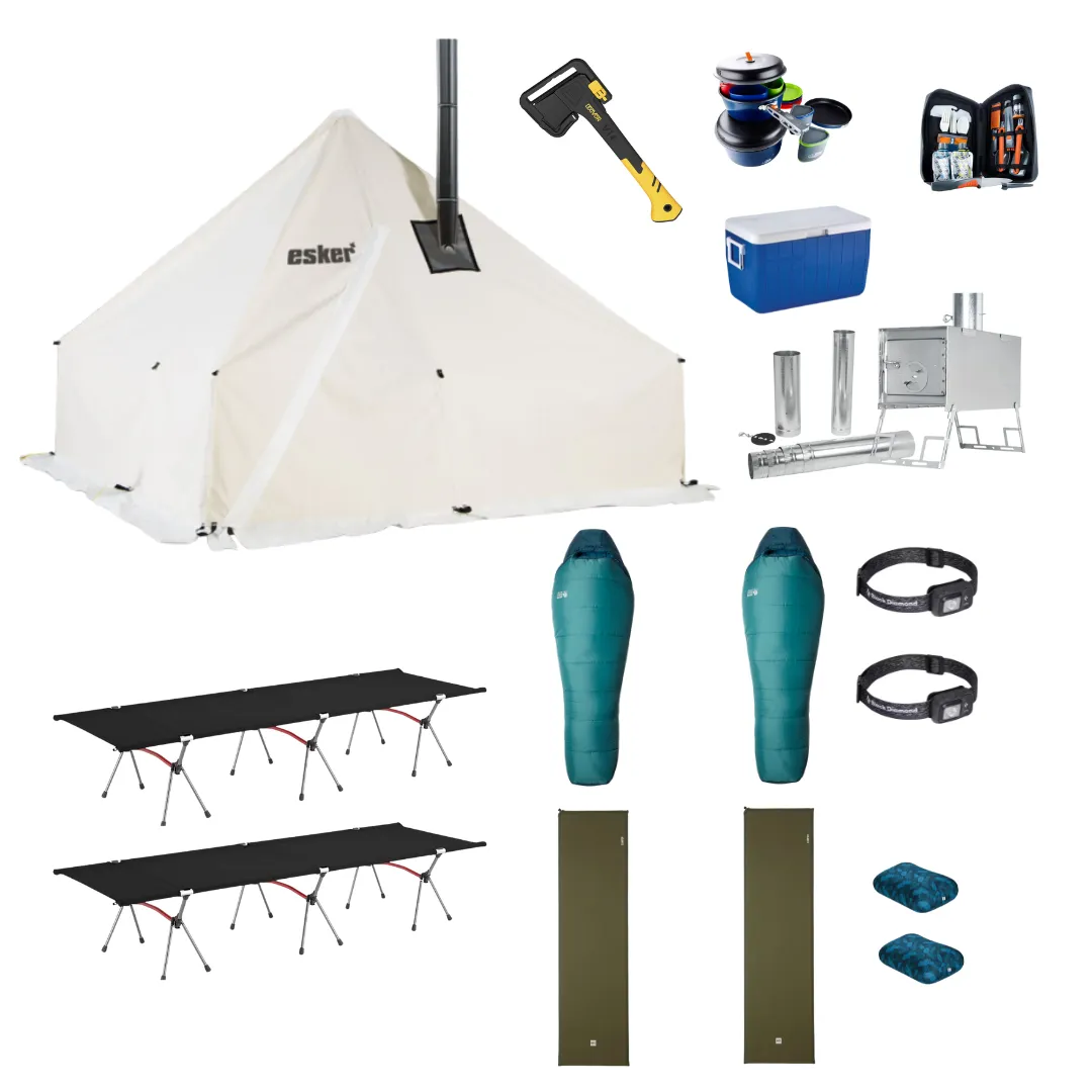 Winter Camping Sleep and Cook Package - 2 Person