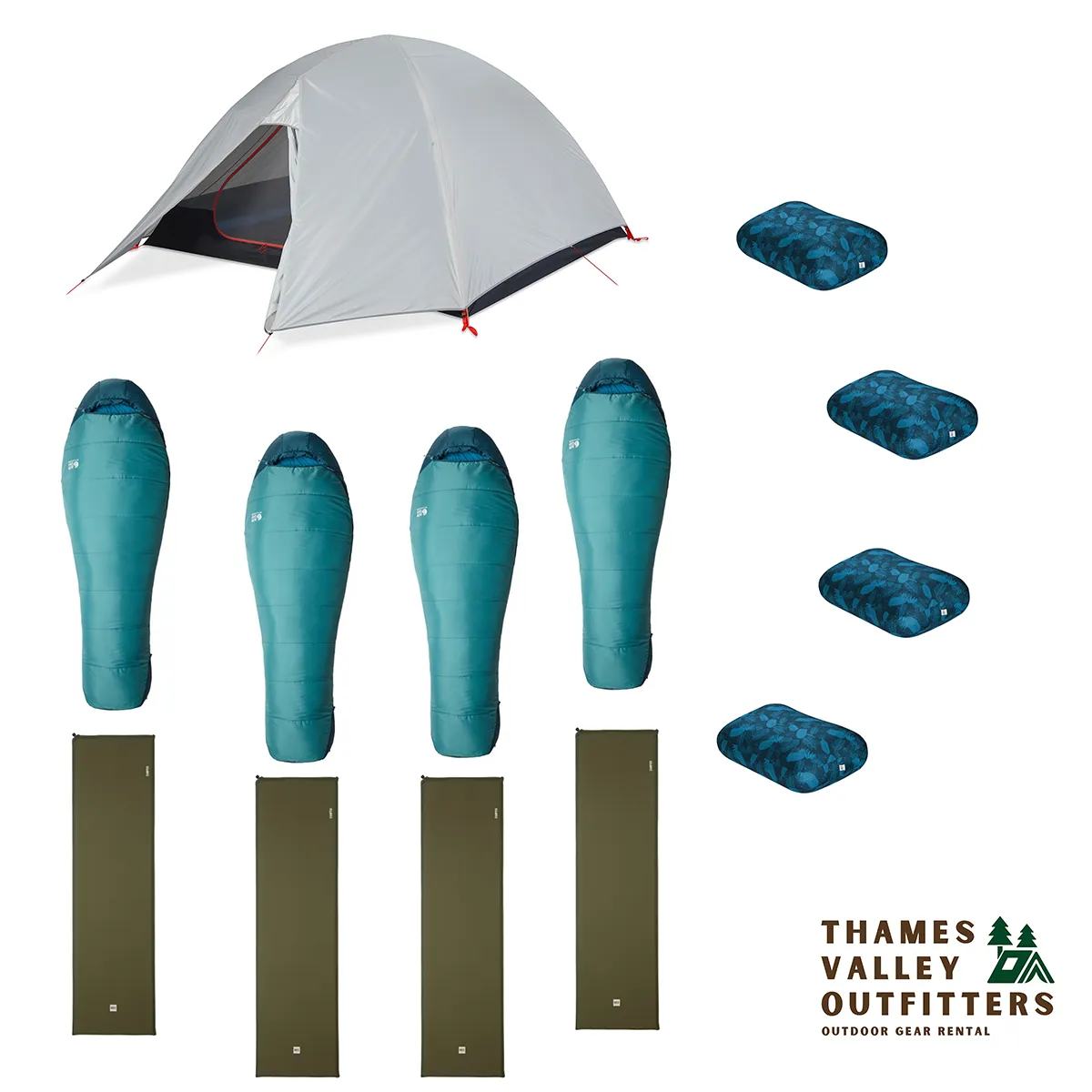 Basic Camping Package - 4 Person