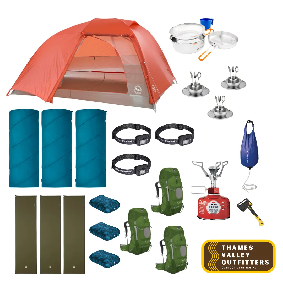 Backcountry Package - 3 Person