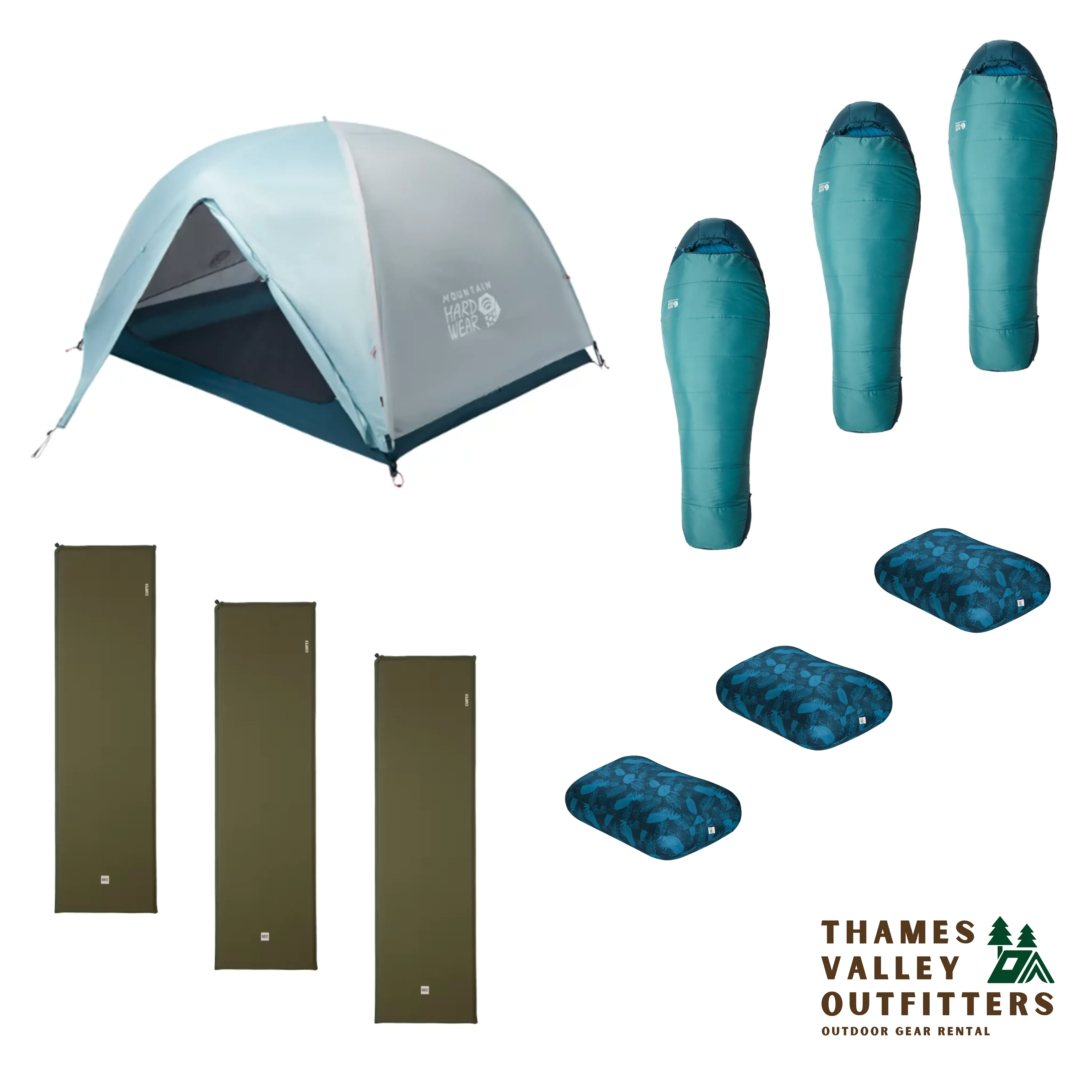 Basic Camping Package - 3 Person
