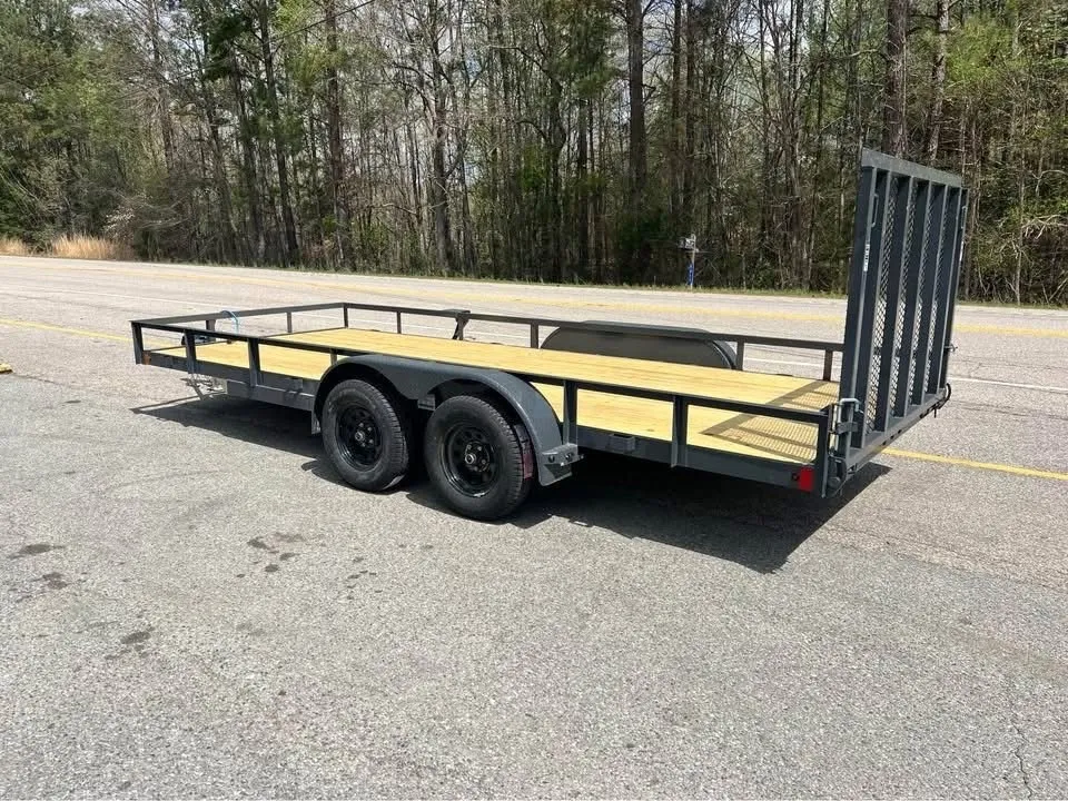 7'X18' Tandem Axle Utility Trailer