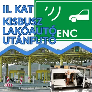 ENC kisbuszra, utánfutós gépjárműre, bérleti díj II. kategória