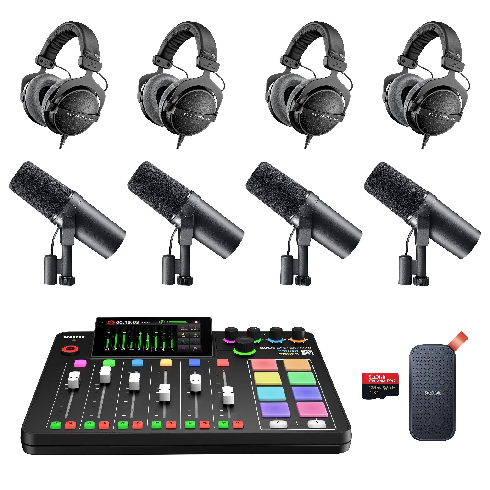 Podcast apparatuur huren