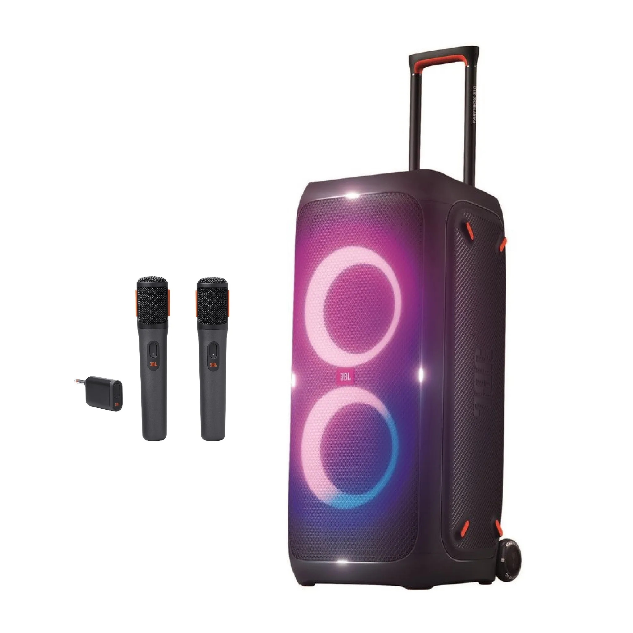 Karaoke speaker en microfoons huren