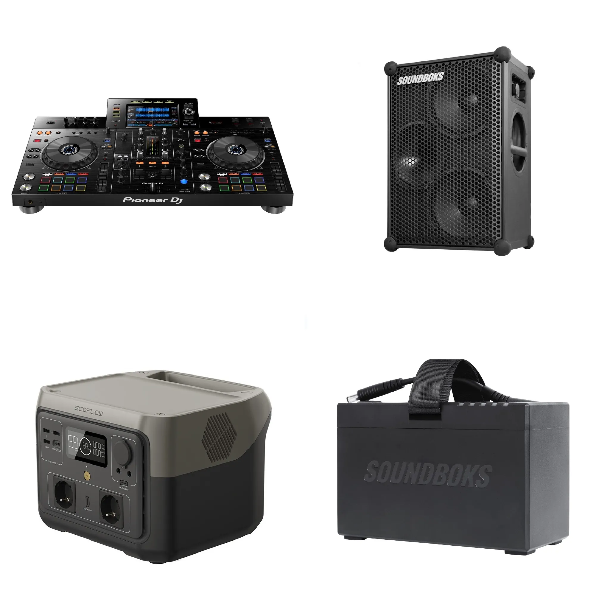 Geluidset + DJ set bootfeest 25 personen huren