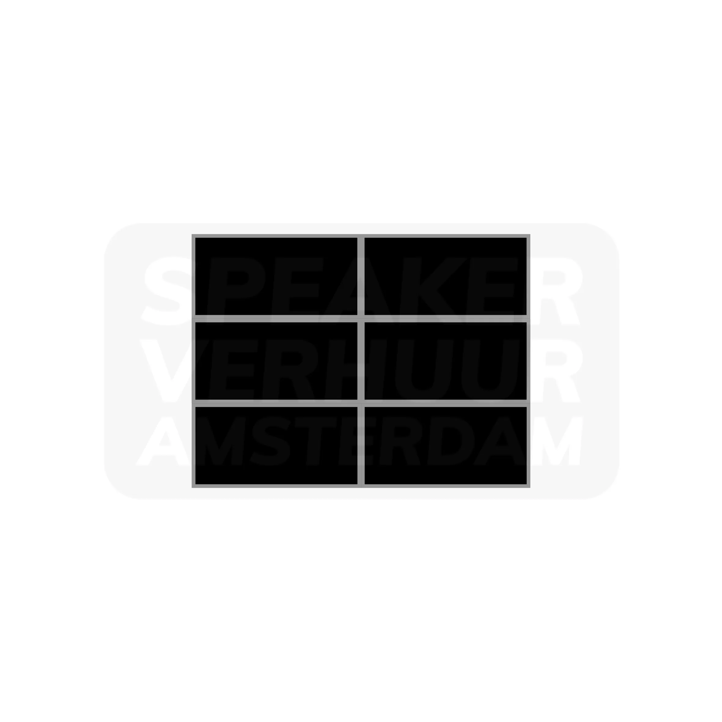 Podium set 3x4 meter 40cm hoog huren