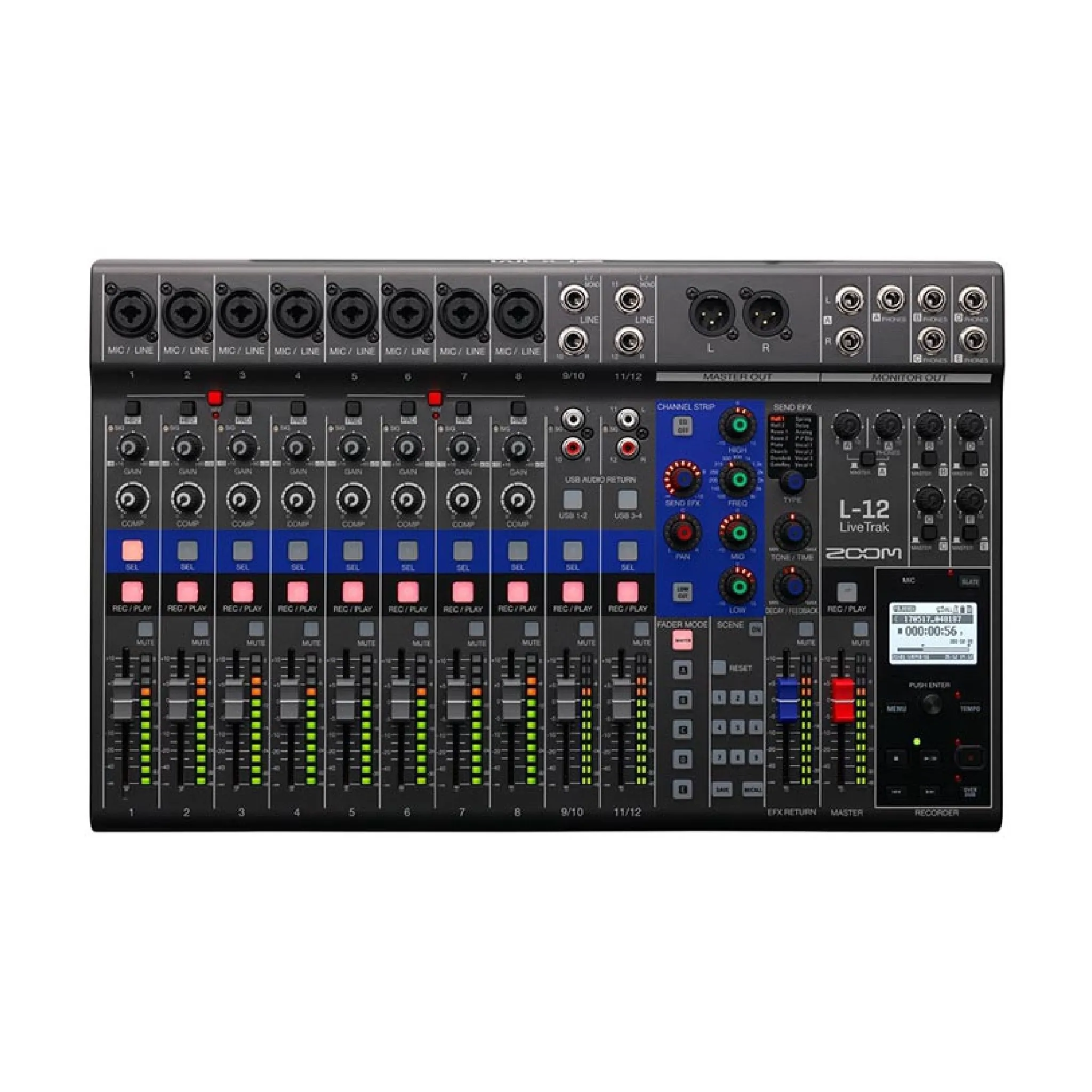 Zoom LiveTrak L-12 digitale mixer huren