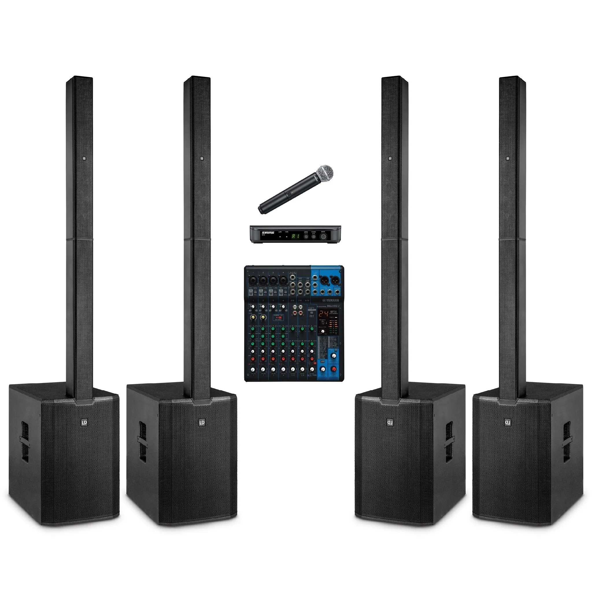 Presentatie set 400 personen huren