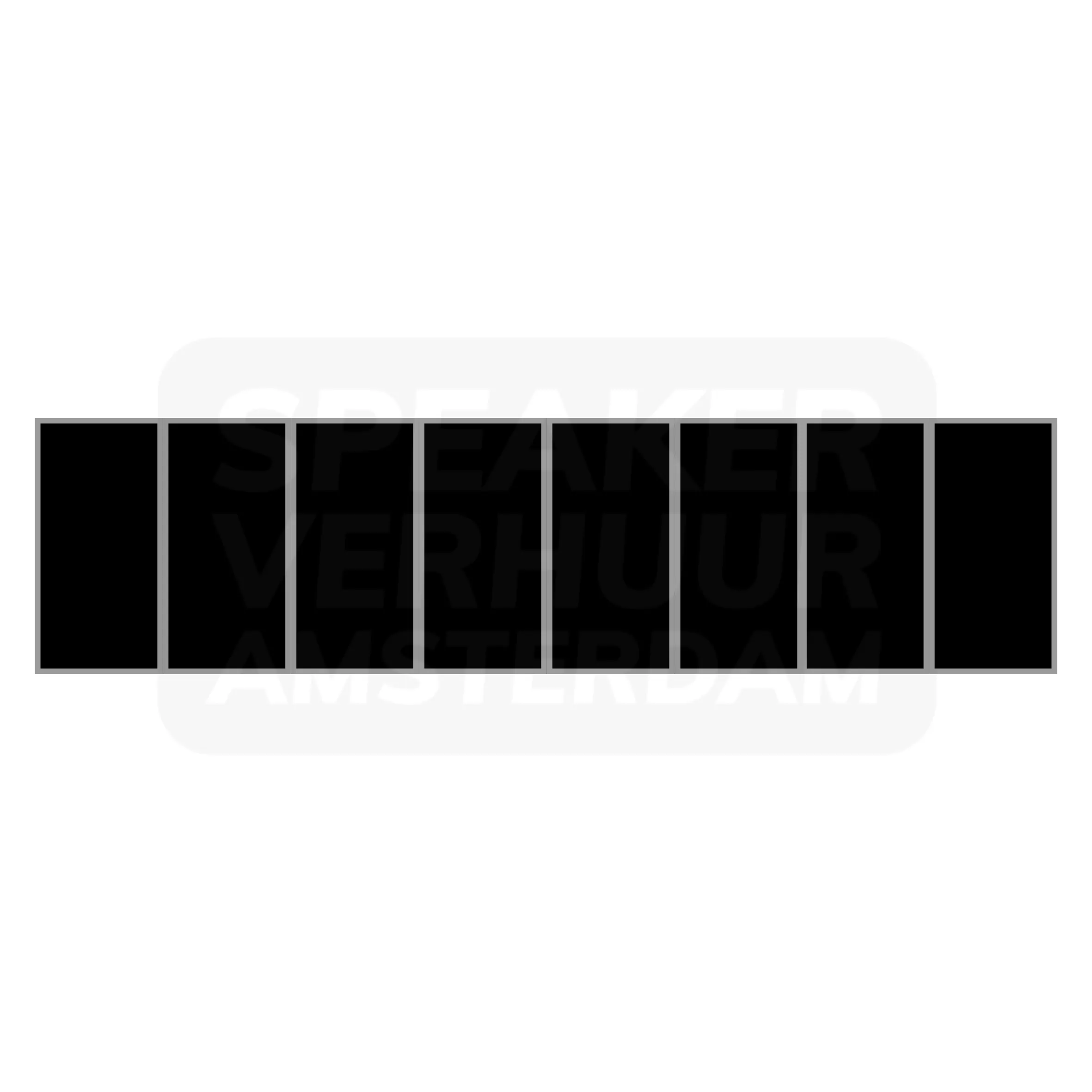 Podium set 2x8 meter 40cm hoog huren
