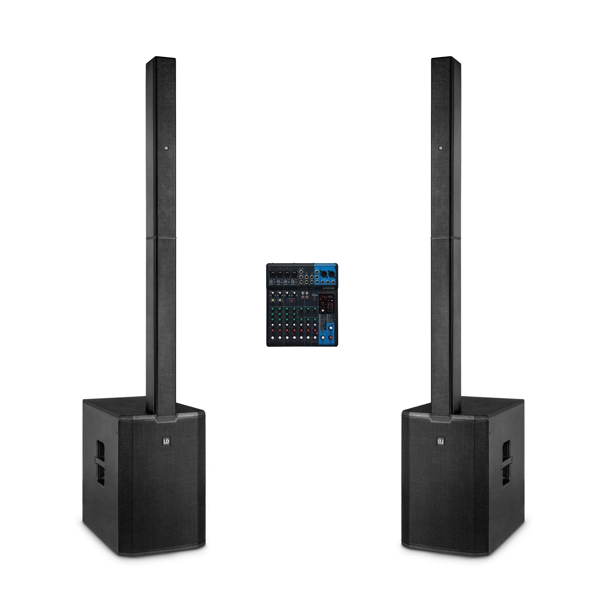 Beamer/TV speakerset 200 personen huren