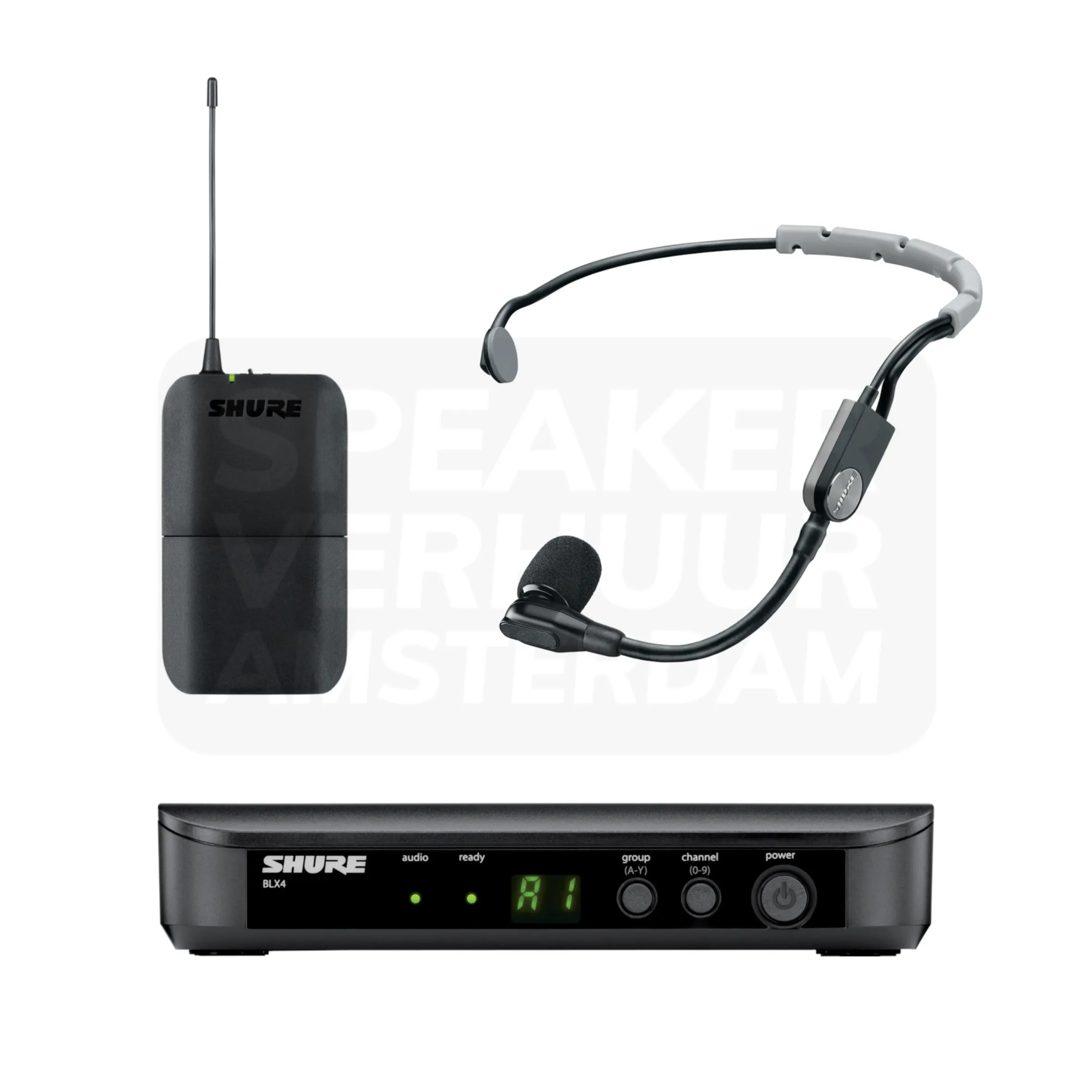 Shure SM35 draadloze headset microfoon set huren