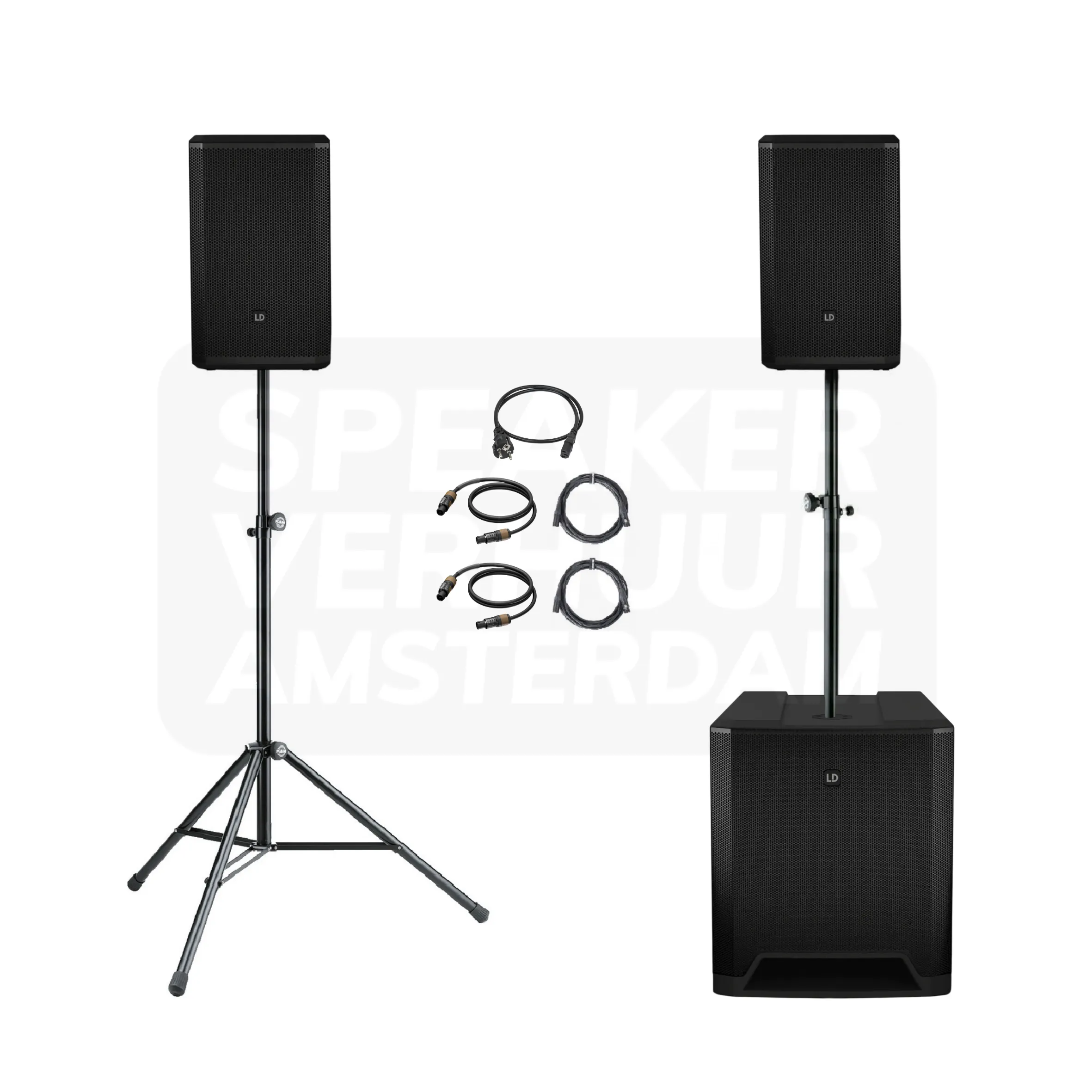 Speakerset 80 personen huren