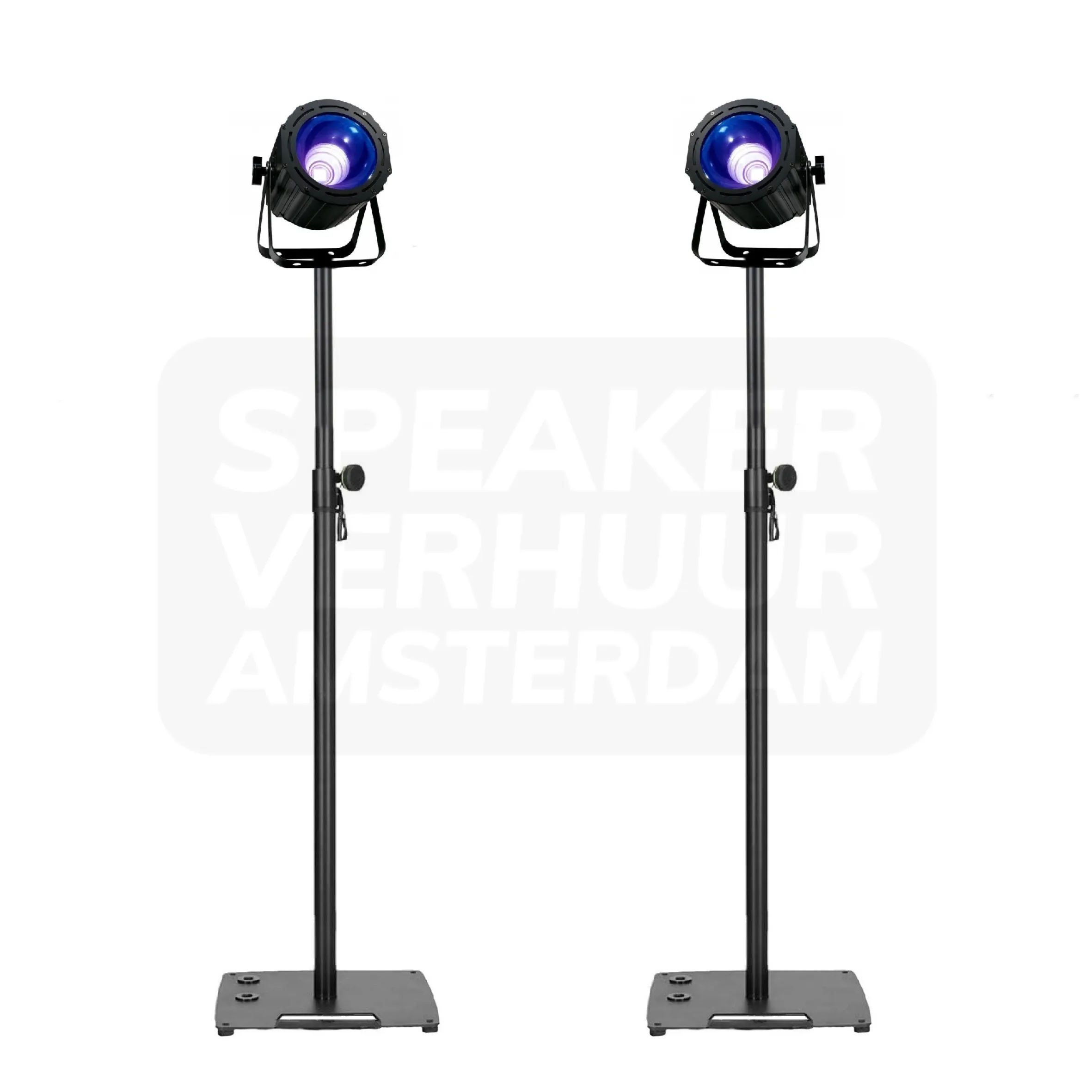 2x UV Blacklight op statief (50-150m2) huren