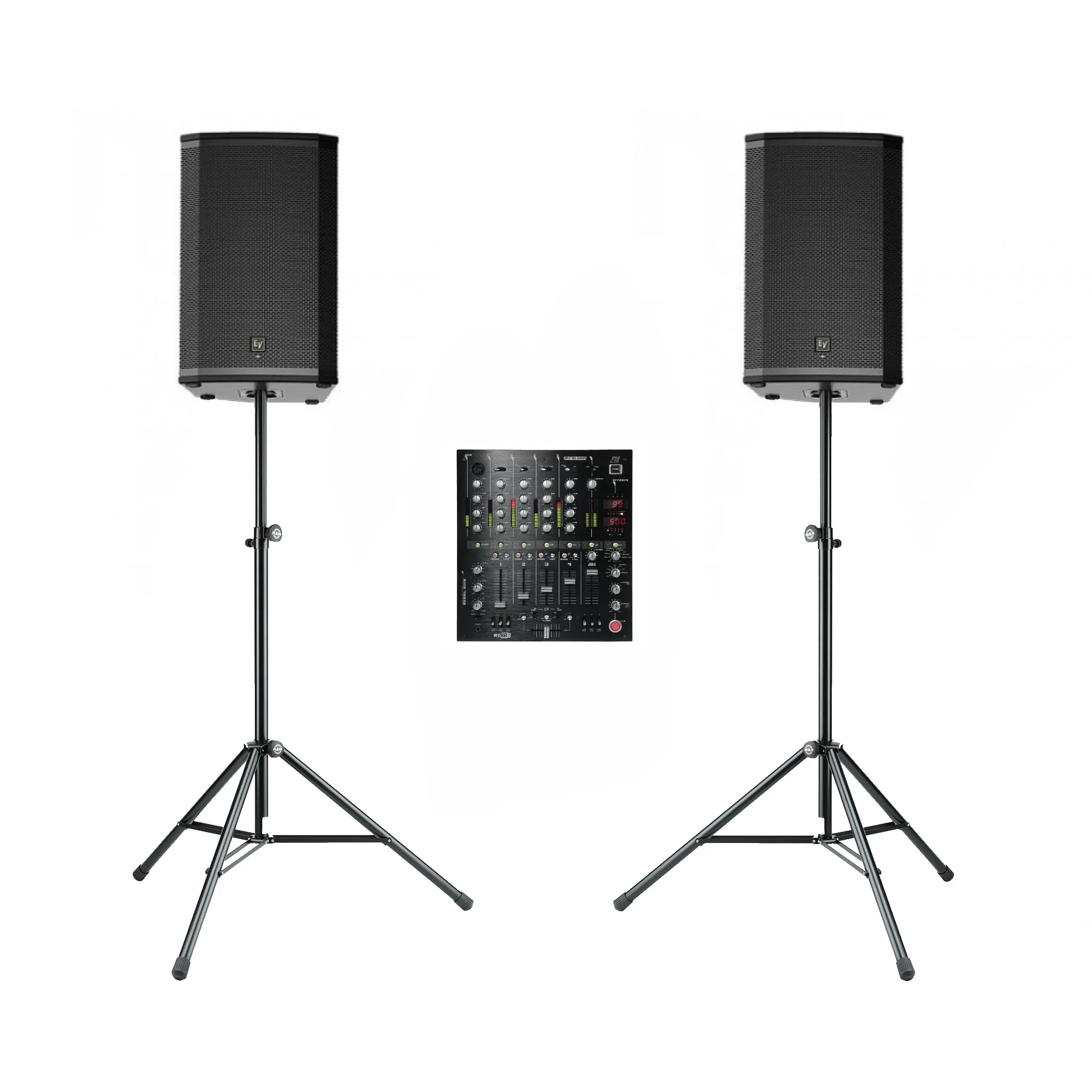 Geluidsset 75 personen + mixer huren