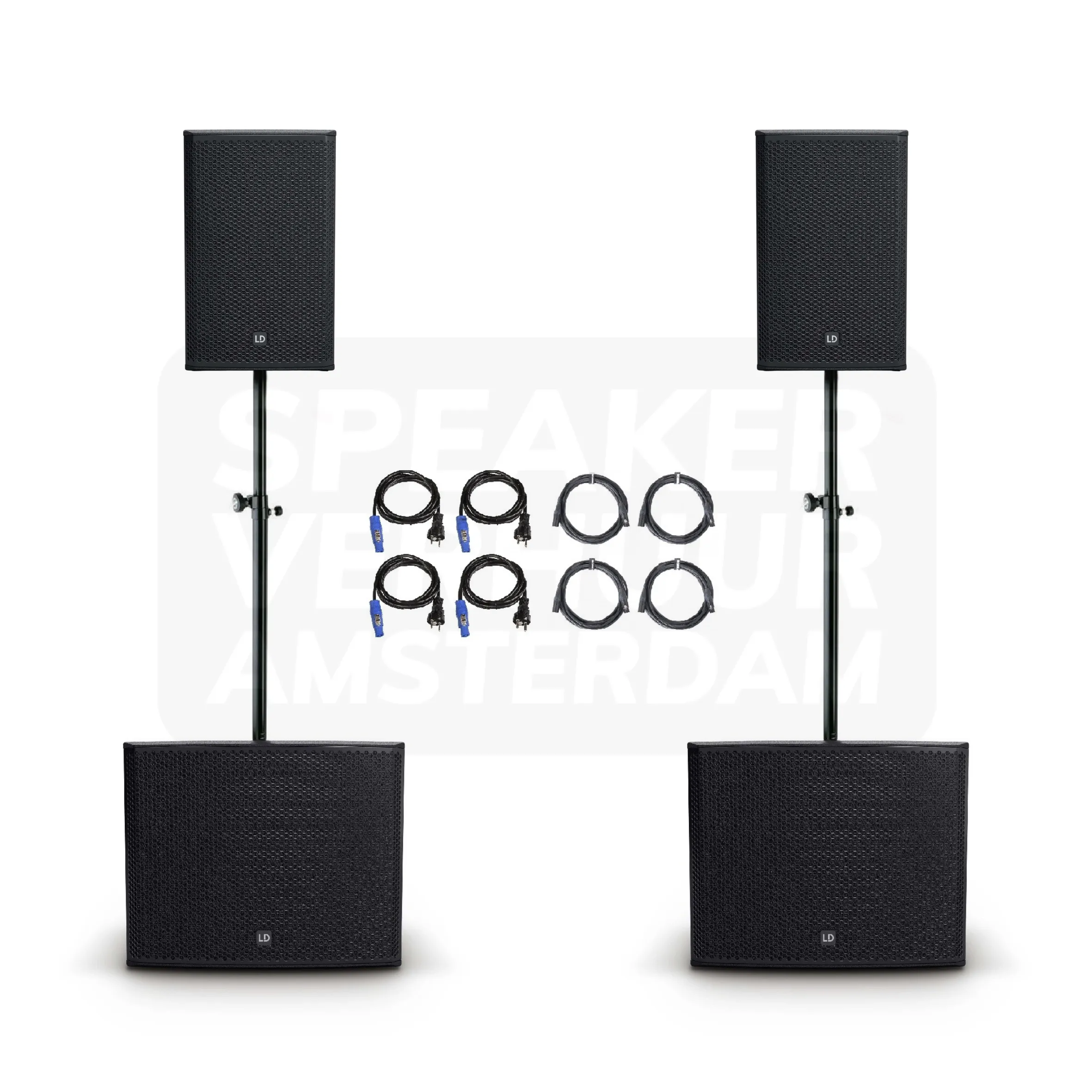Speakerset 225 personen huren