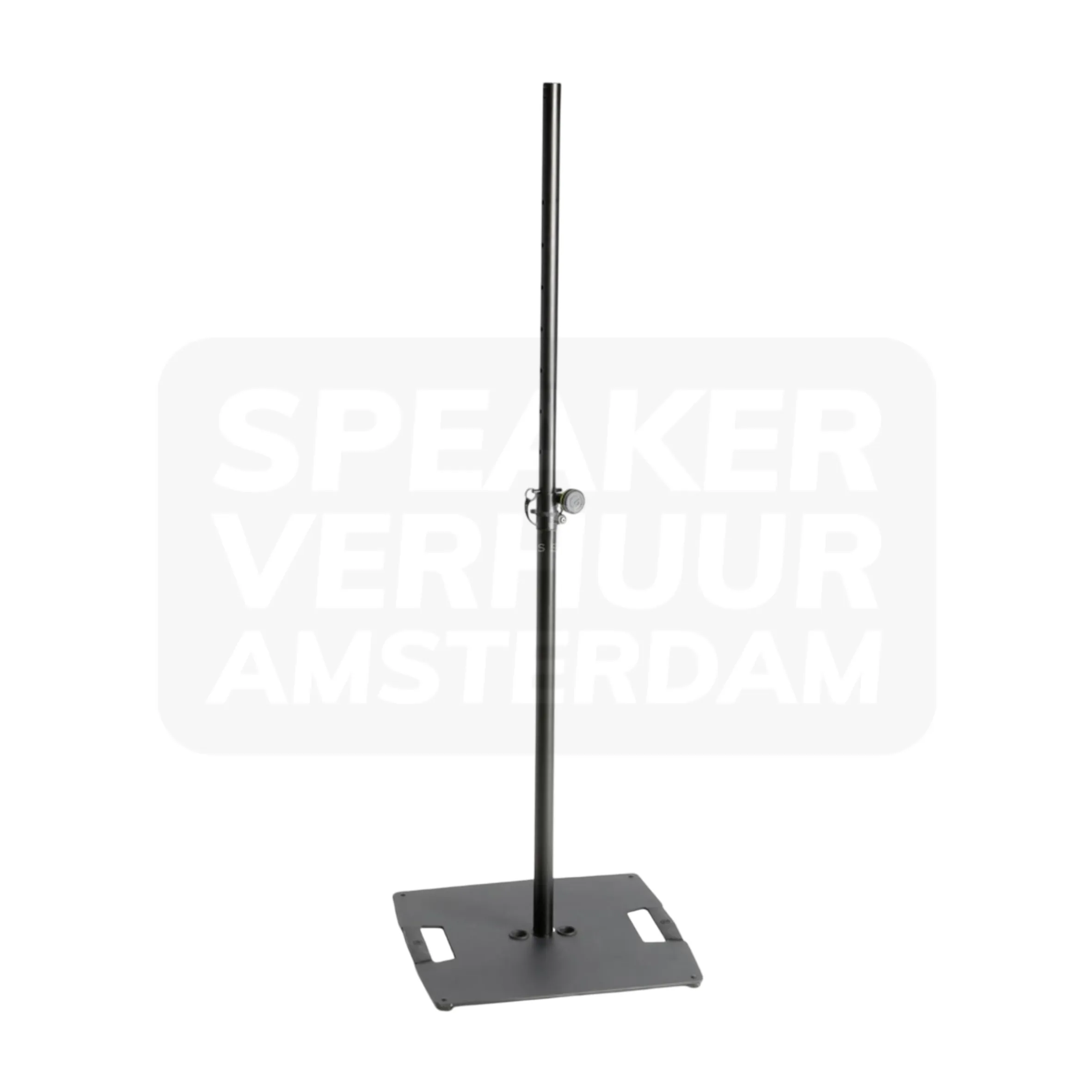 Gravity licht/speaker statief met voetplaat huren
