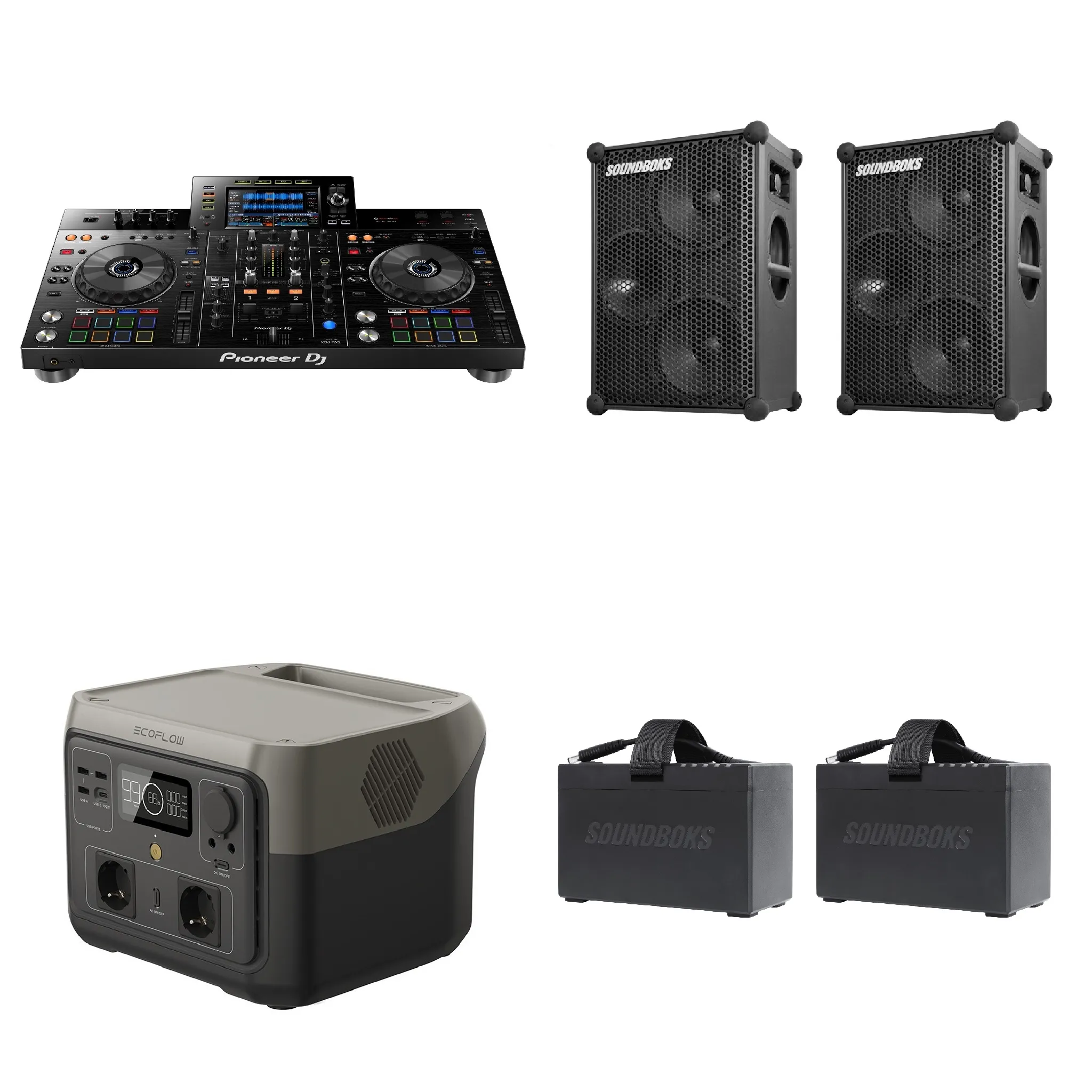 Geluidset + DJ set bootfeest 50 personen huren