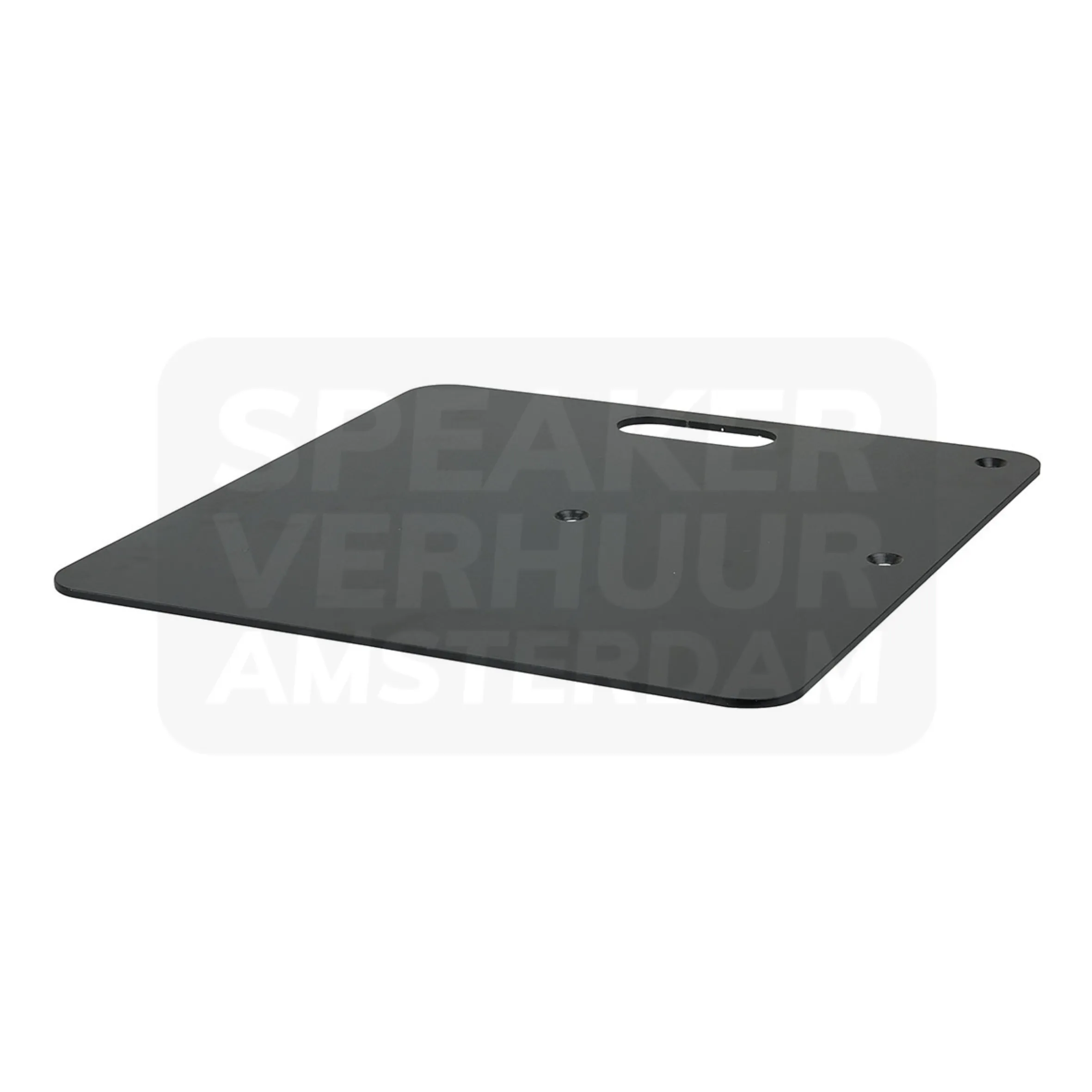 Pipe & drape baseplate 45cm zwart huren