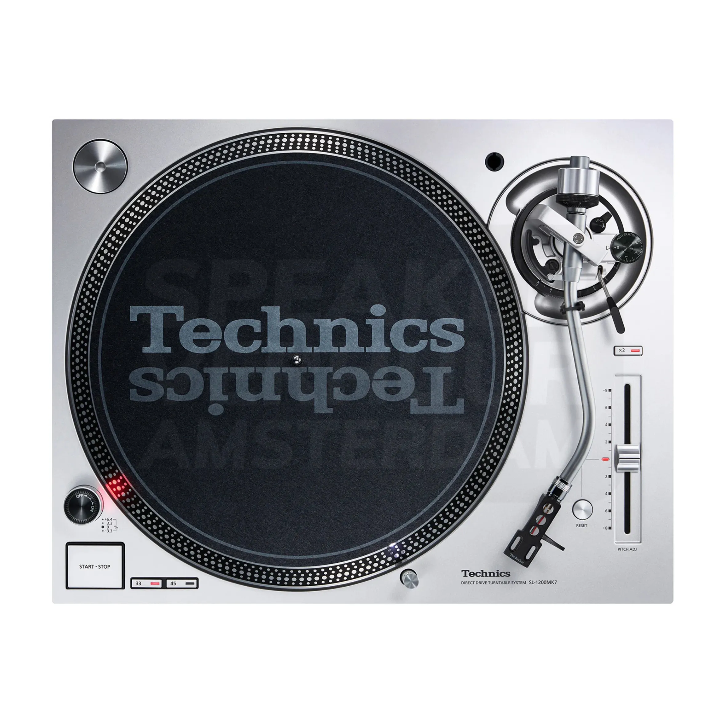 Technics SL-1200MK7 vinyl draaitafel huren
