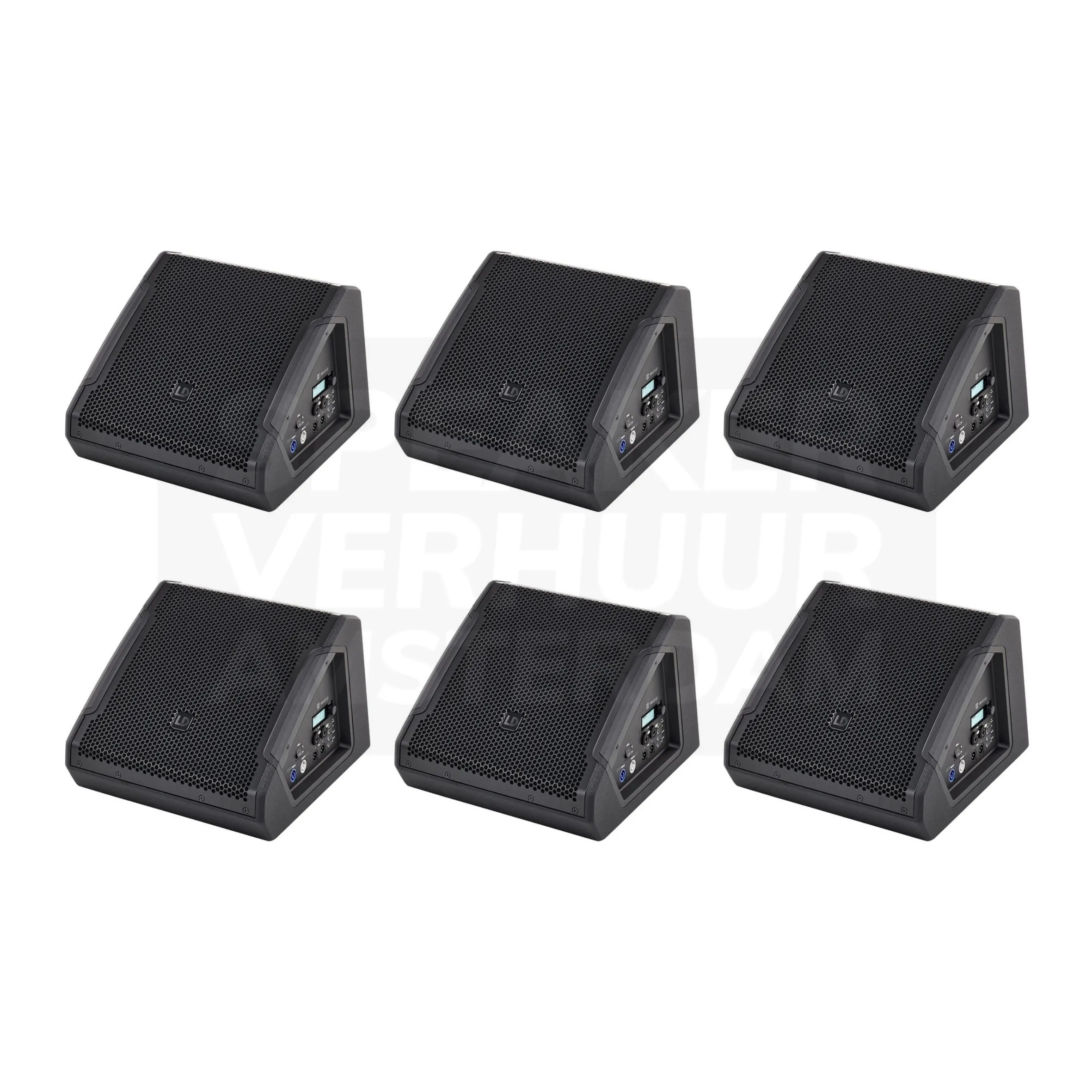 Actieve vloermonitor set huren - 6 stuks