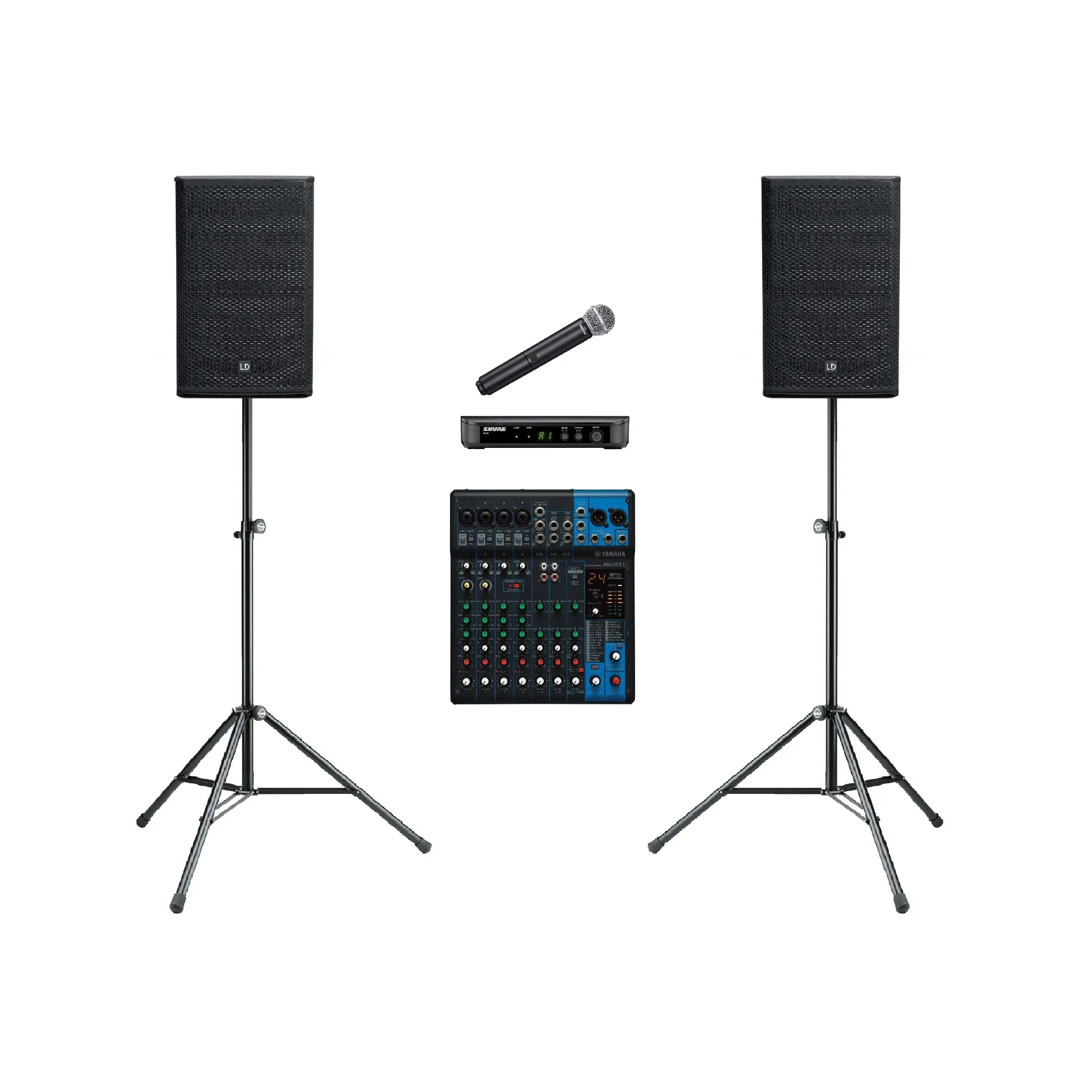 Presentatie set 200 personen