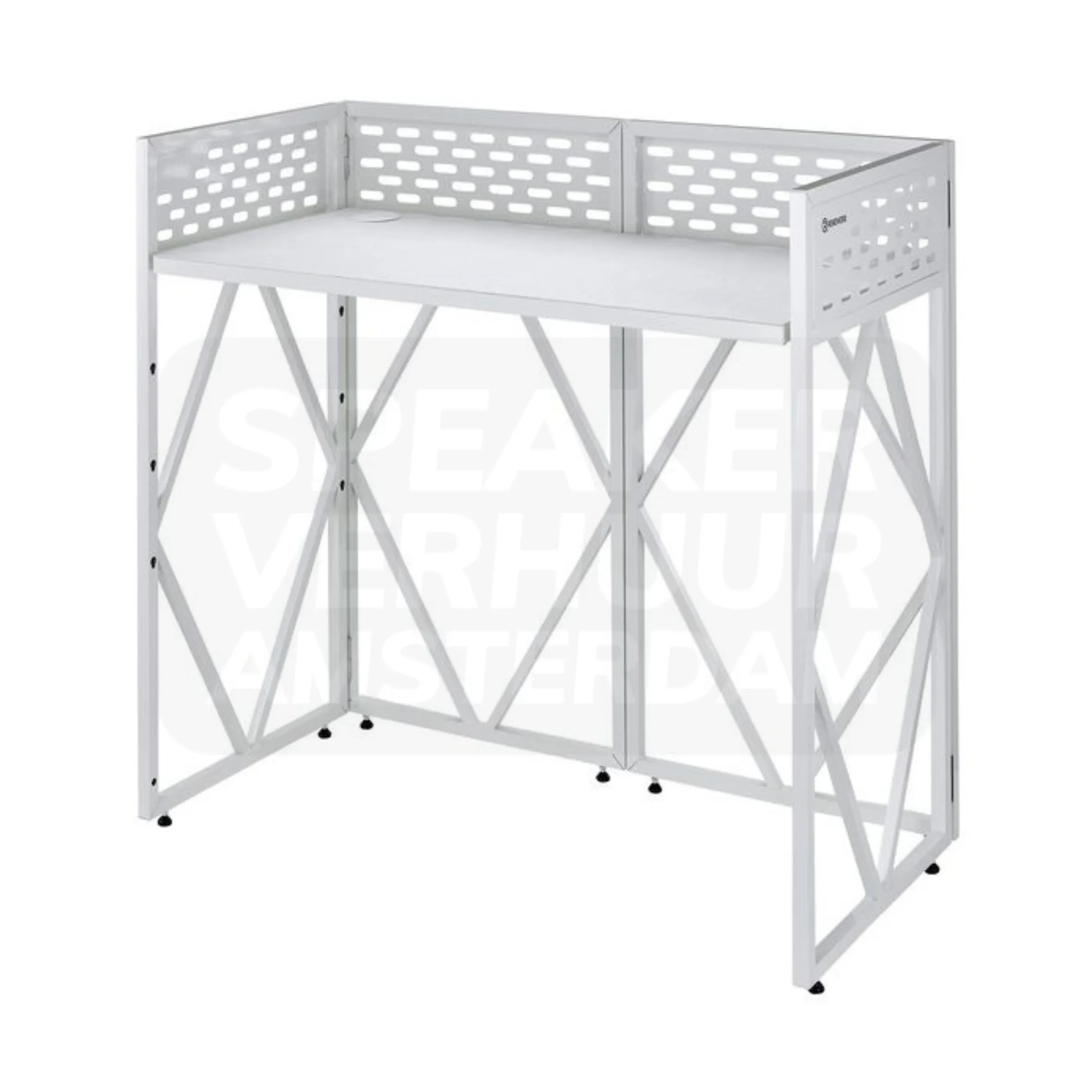 Dj booth tafel wit D huren