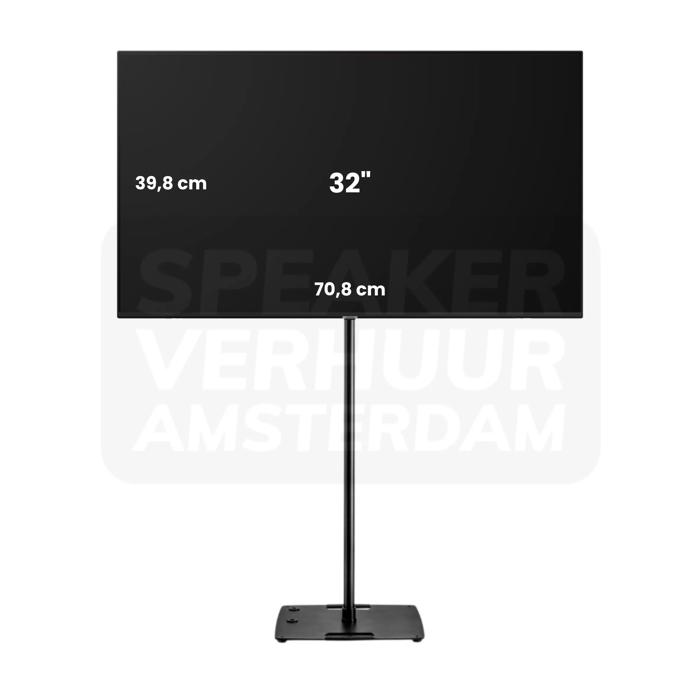 32 inch tv scherm op statief huren