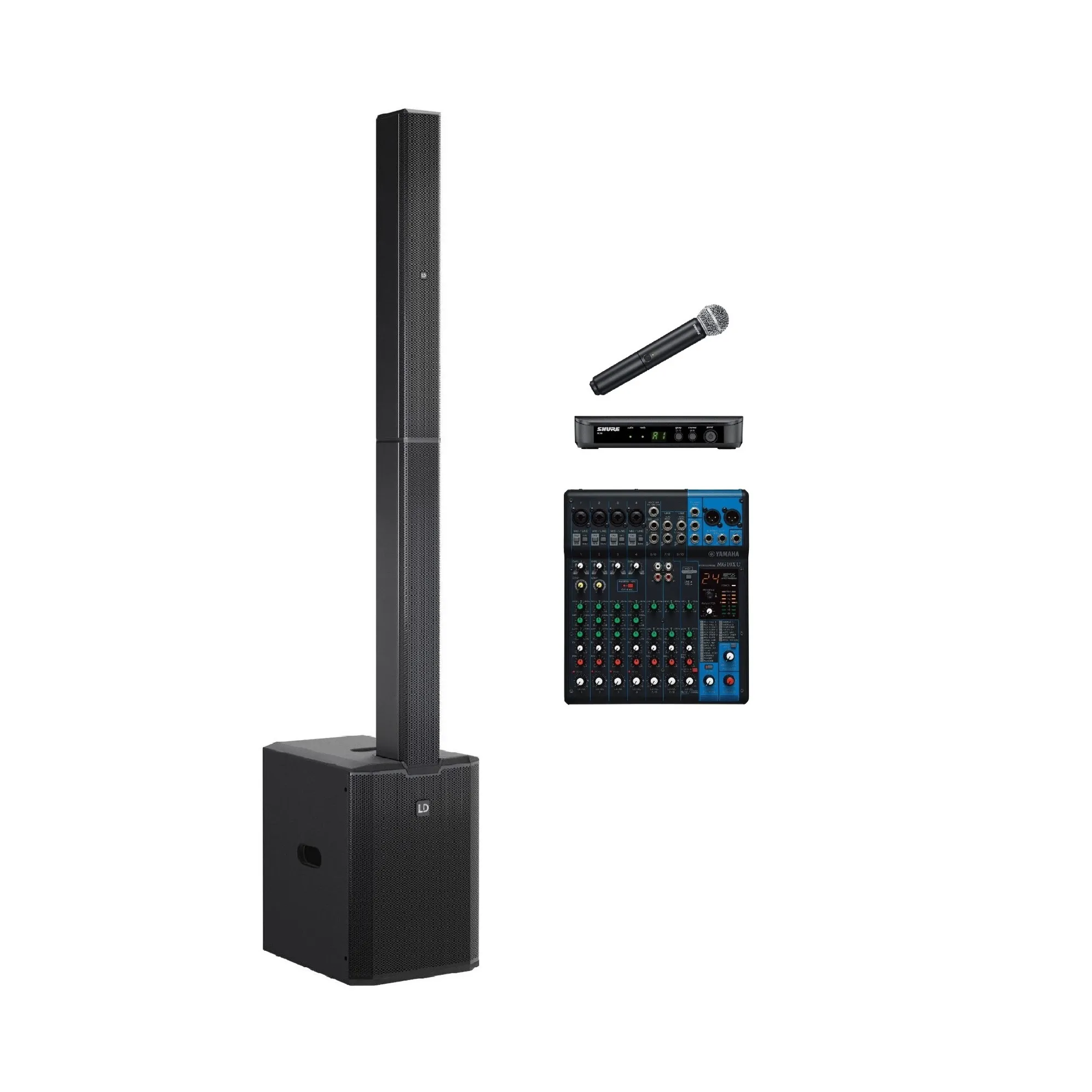 Presentatie set 50 personen huren