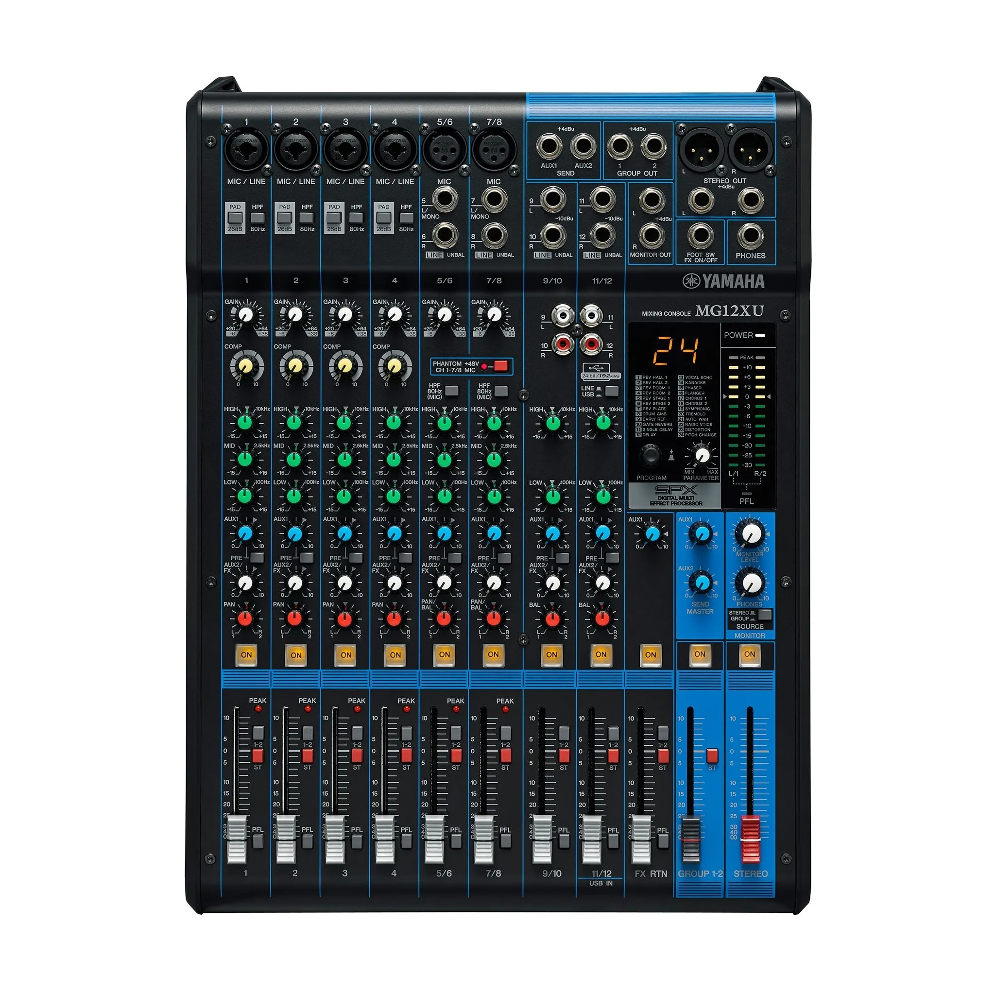 Yamaha MG12XU live mixer huren
