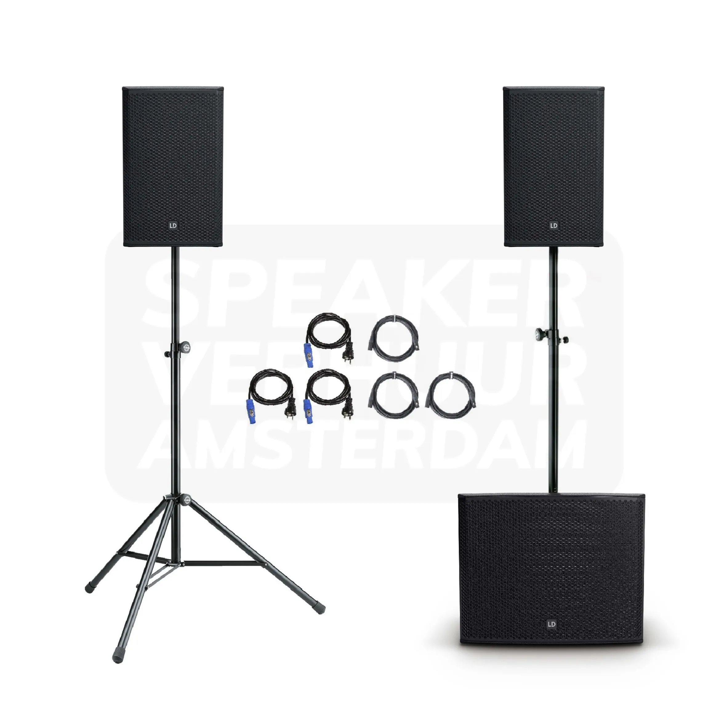 Speakerset 125 personen huren