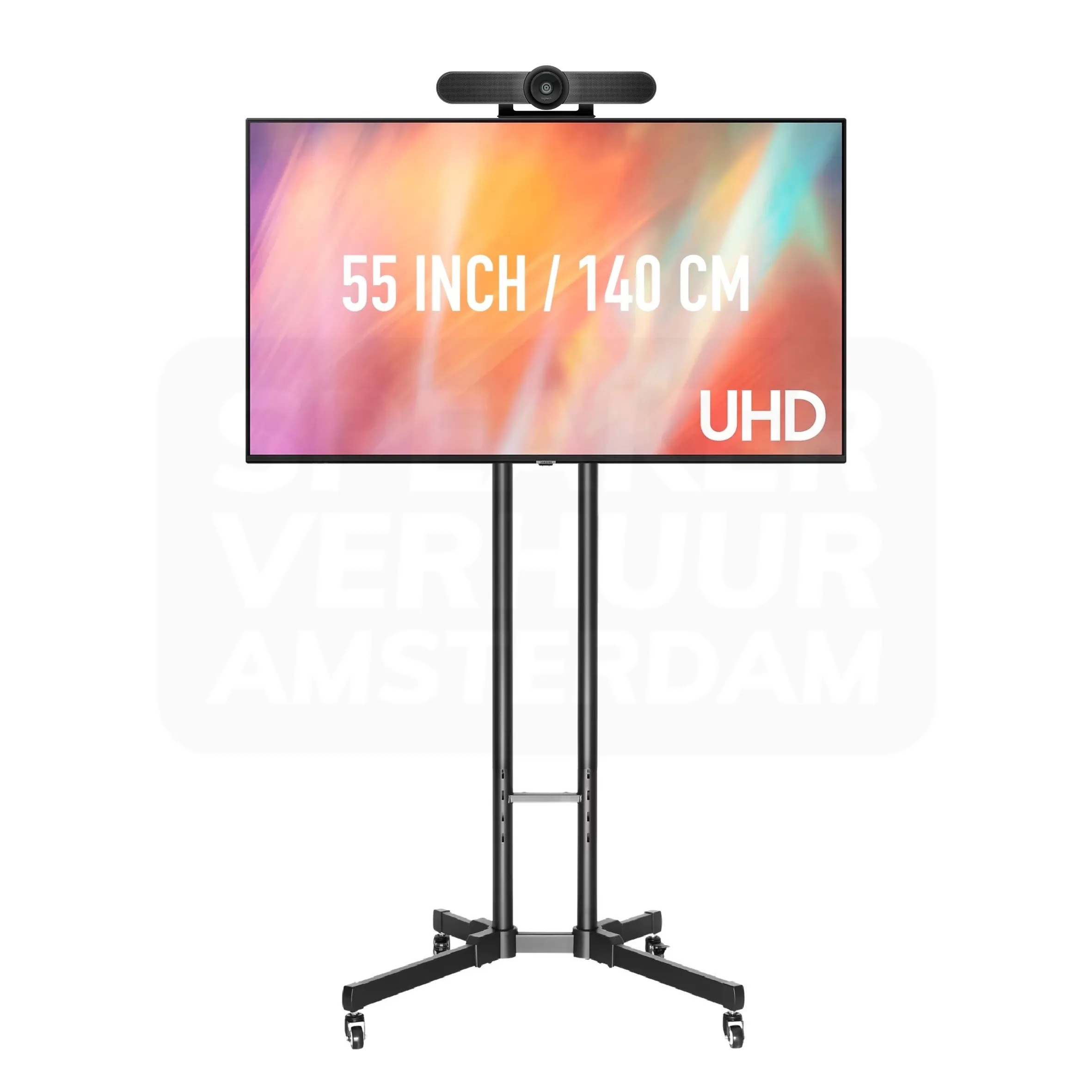 Complete online vergaderset inclusief 55 inch scherm huren