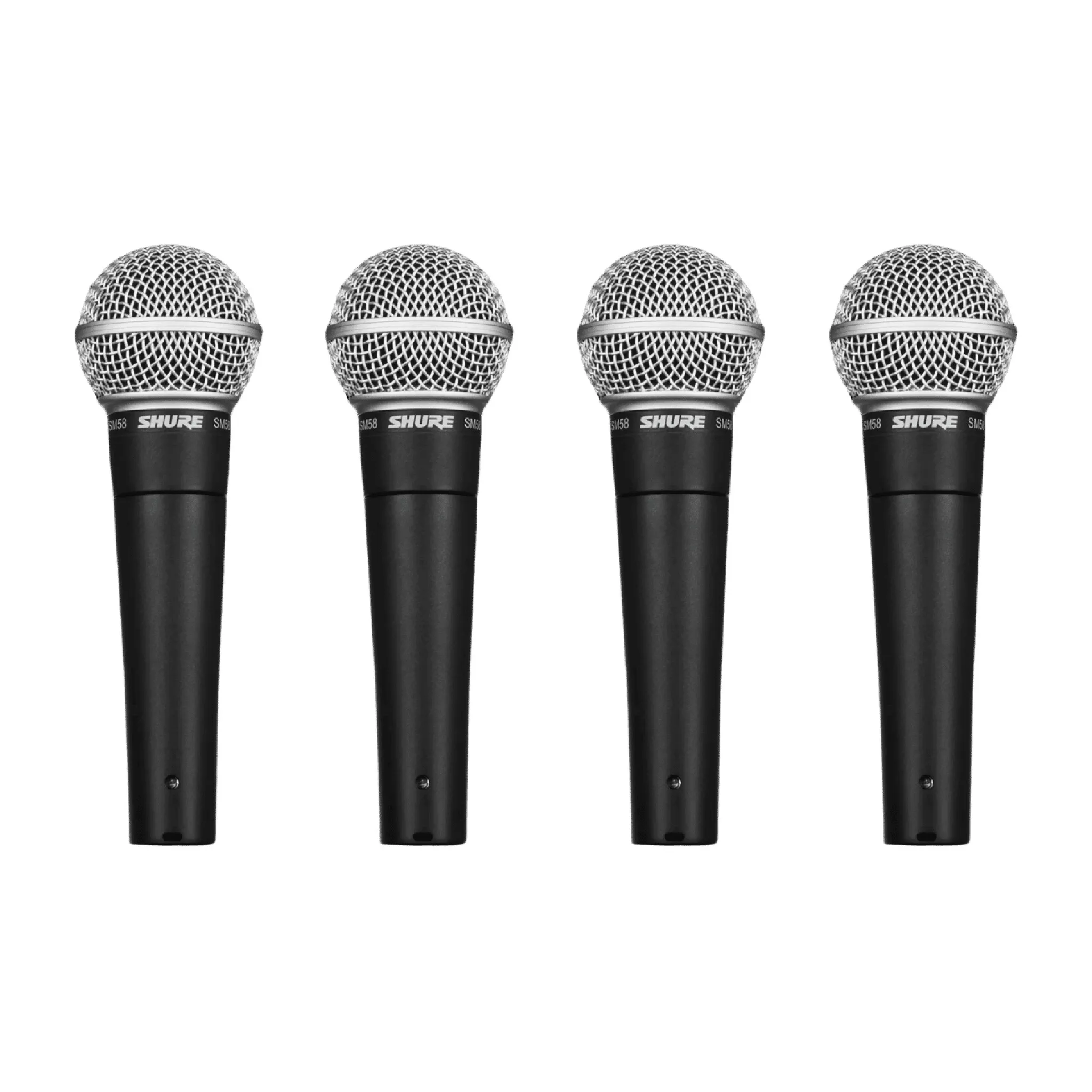 4x Shure SM58 microfoon bedraad huren