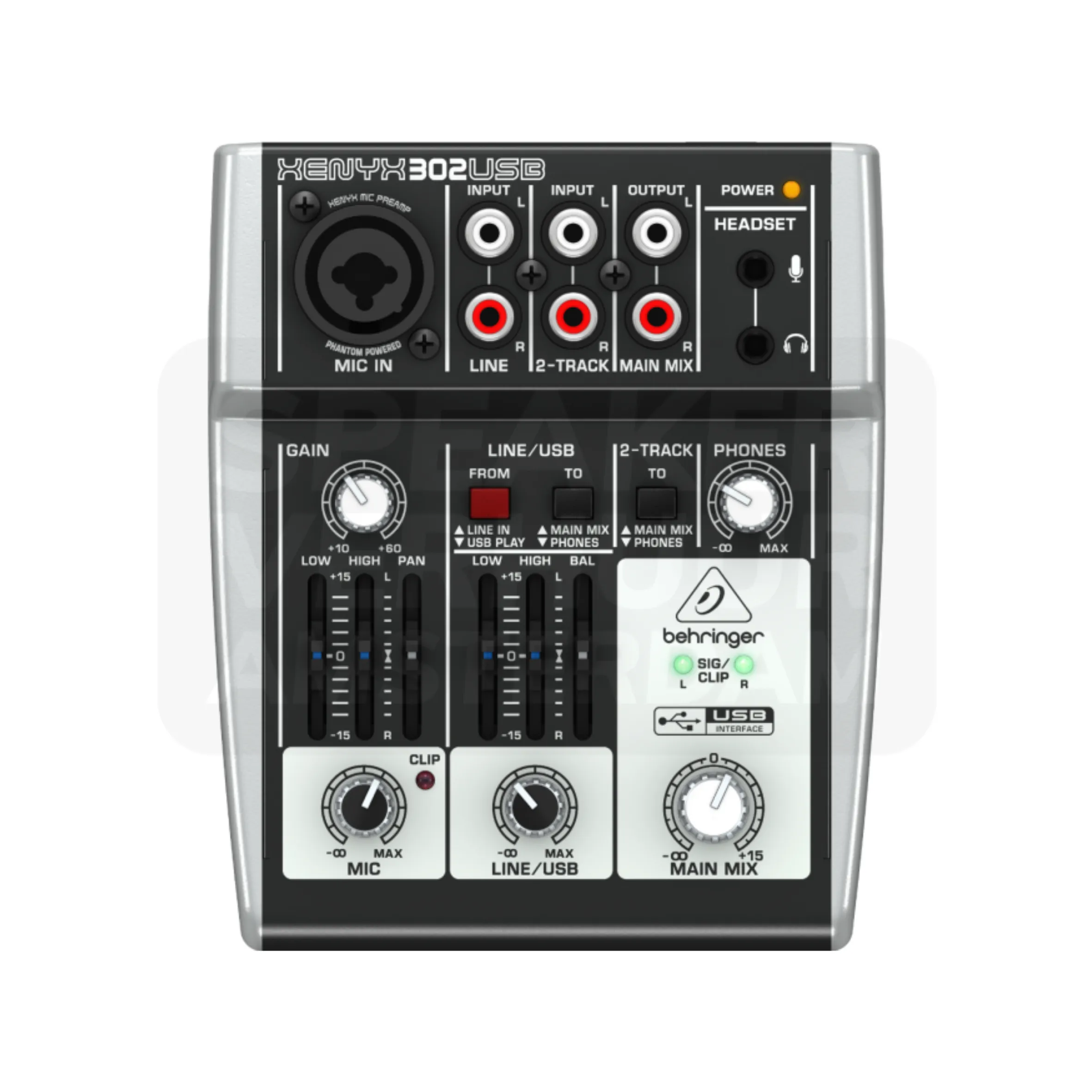 Behringer Xenyx 302USB mixer huren