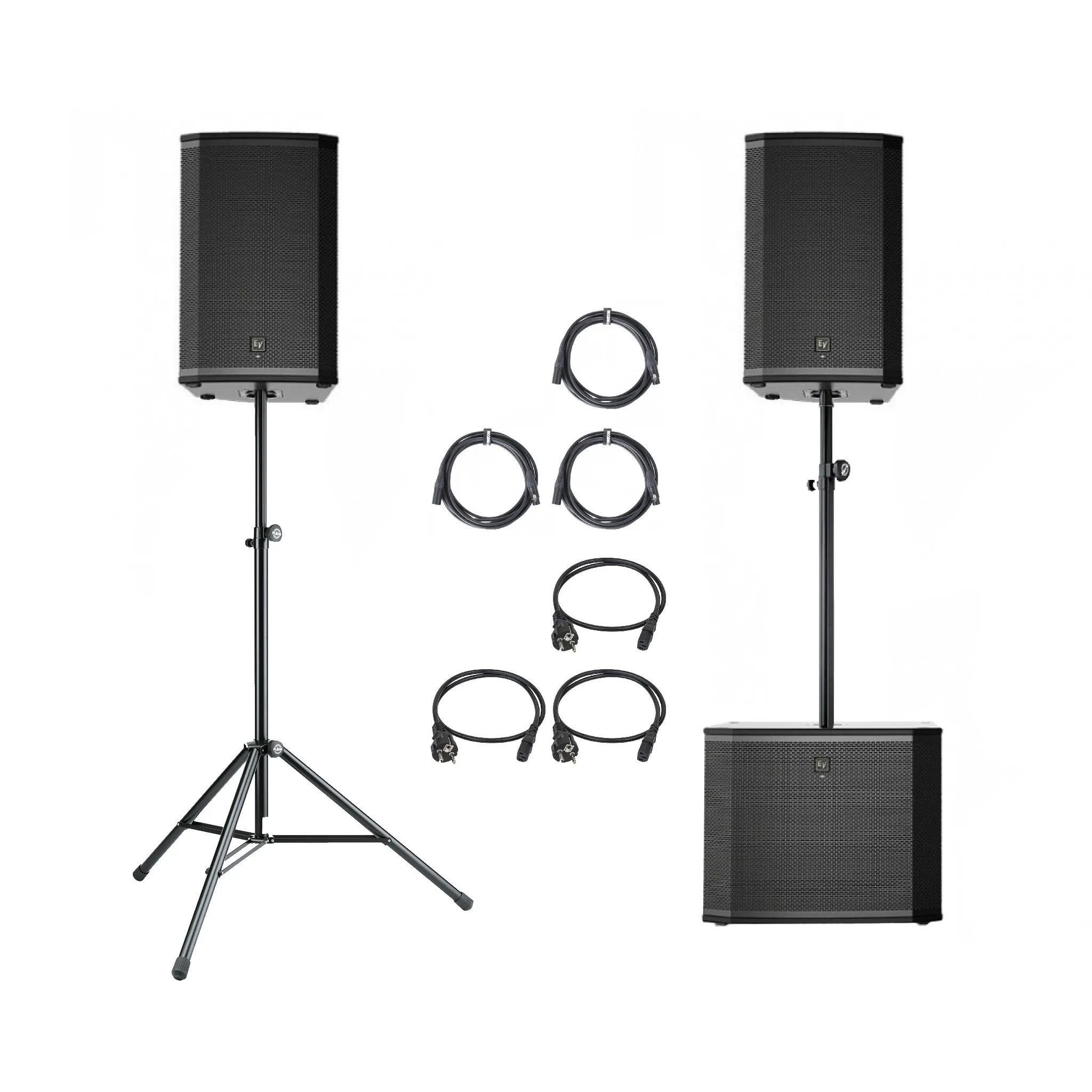 Speakerset 2x 15" + 1x 18" huren