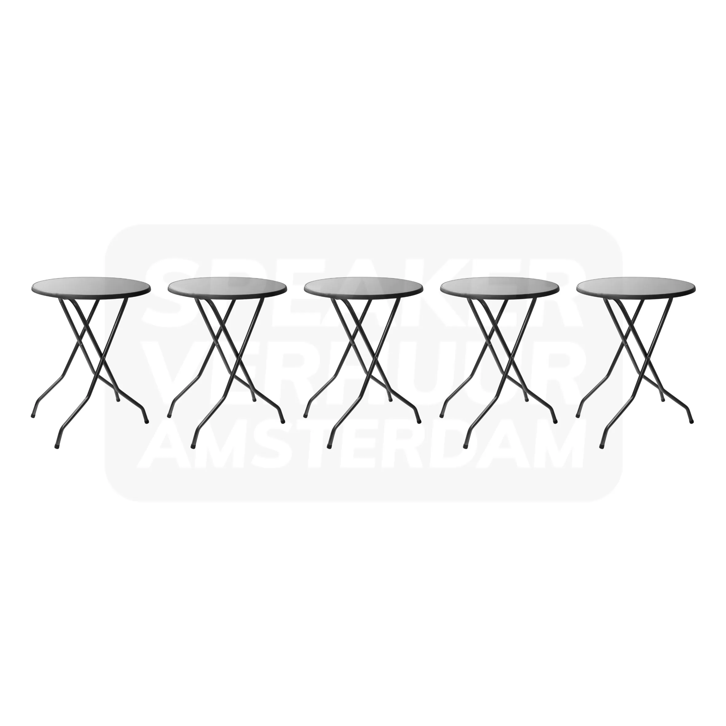 Statafel set 5 stuks zware kwaliteit huren