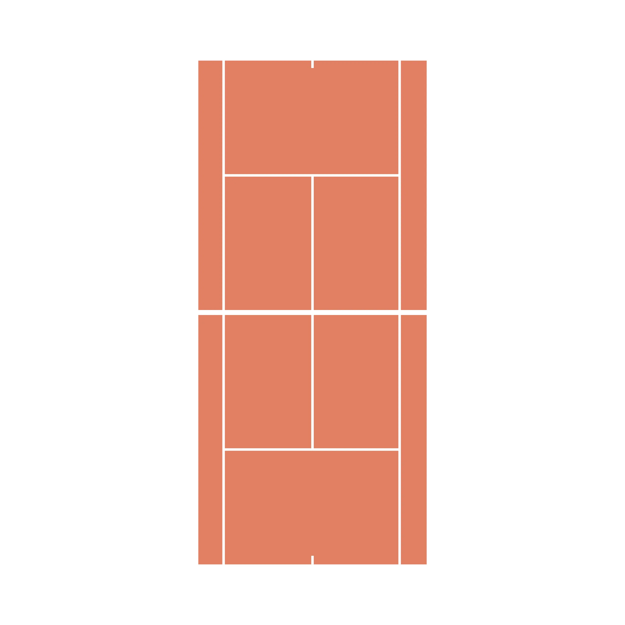 Blacklight Glow-in-the-Dark Tennis - 1 Baan huren