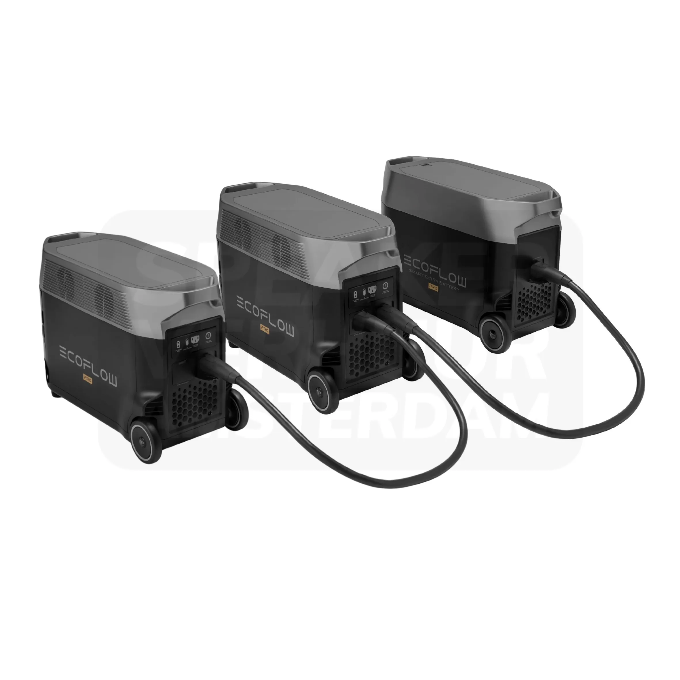 EcoFlow DELTA Pro + extra battery x2 10800wh huren