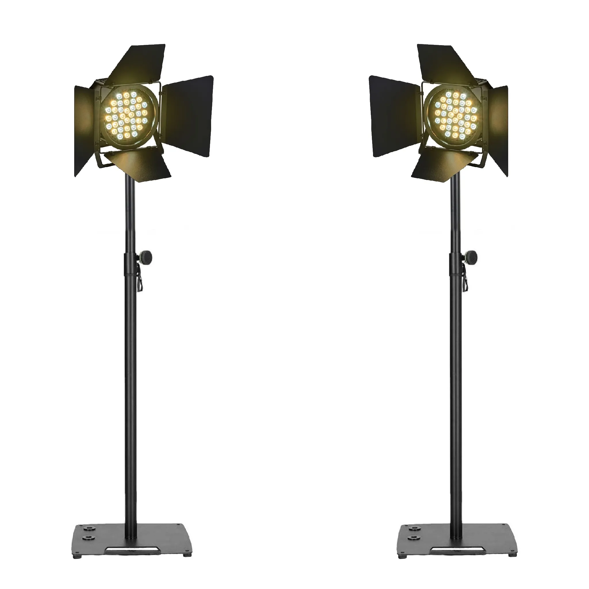 Podiumverlichting spot set op statief huren