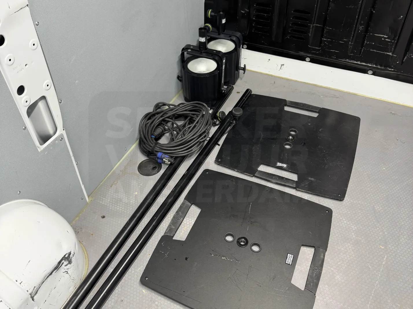 uv blacklight lampen huren Amsterdam