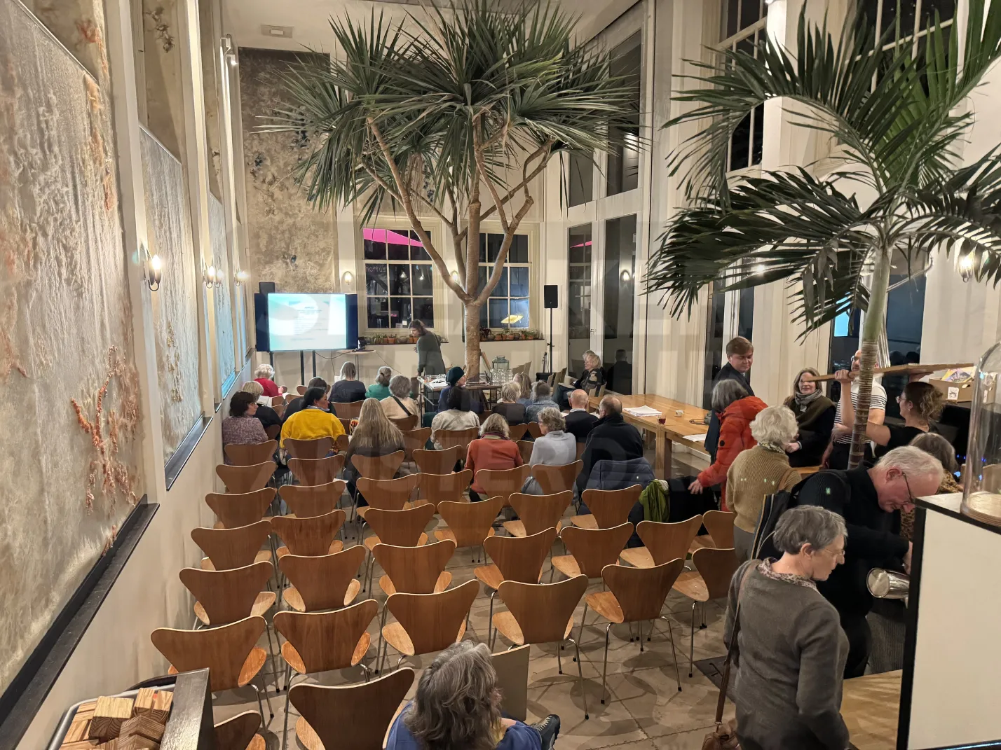 spraakset vergadering presentatie Amsterdam